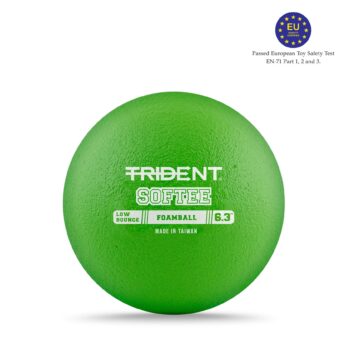 Trident Milestone Softee Low Bounce Foam Ball – Green (6.3″)