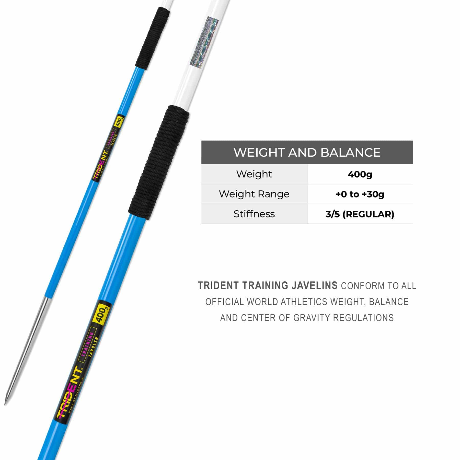 Trident Training Javelin - 400g - Image 4