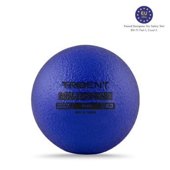 Trident Milestone Play Foam Ball – Blue (6.3″)
