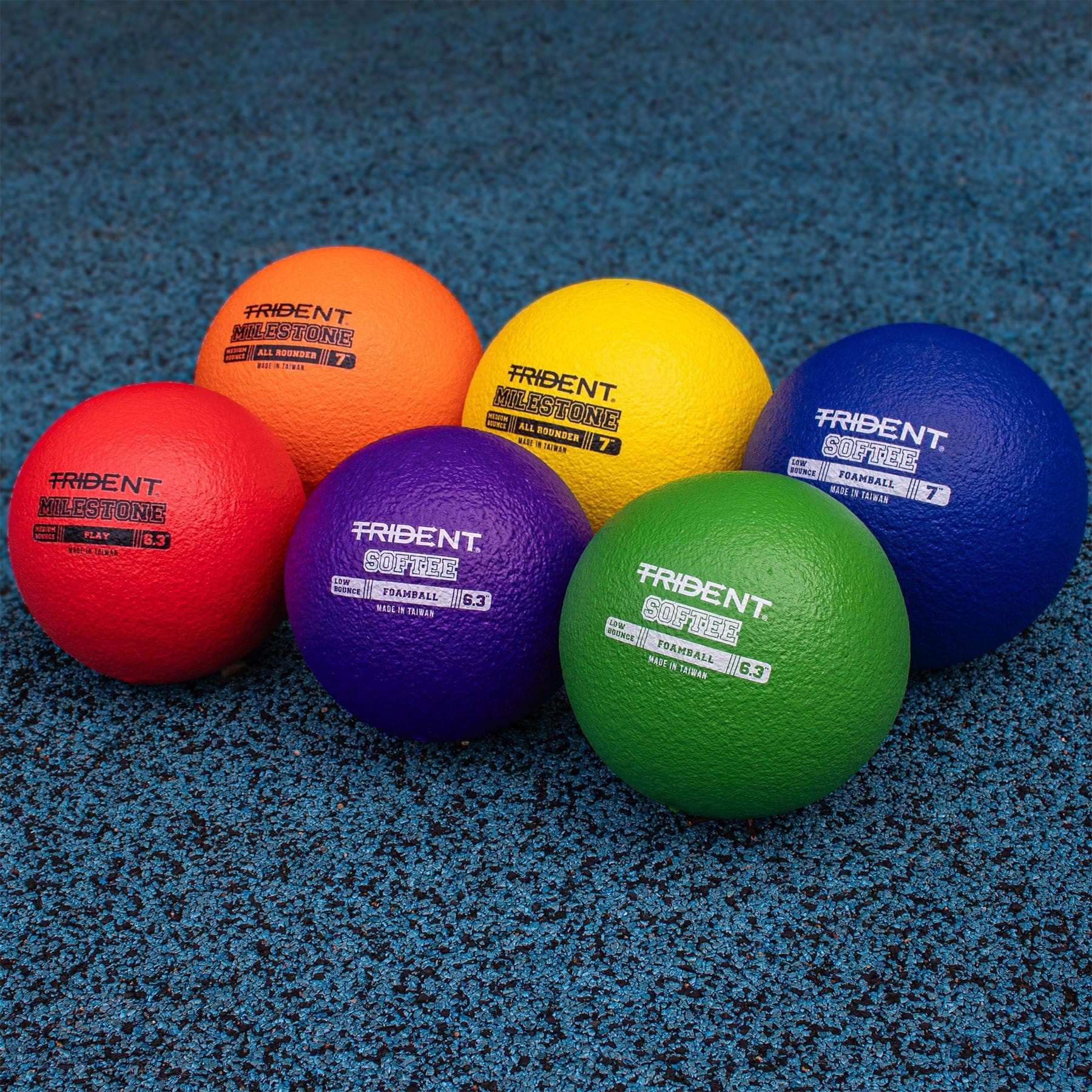 Trident Softee Low Bounce Foam Ball - Orange (6.3") - Image 9