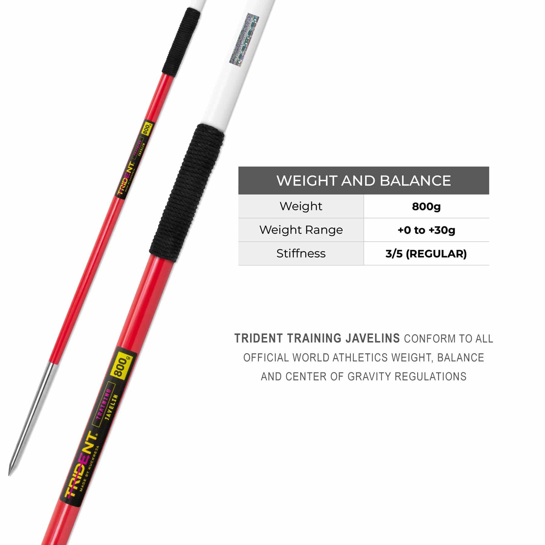 Trident Training Javelin - 800g - Image 4
