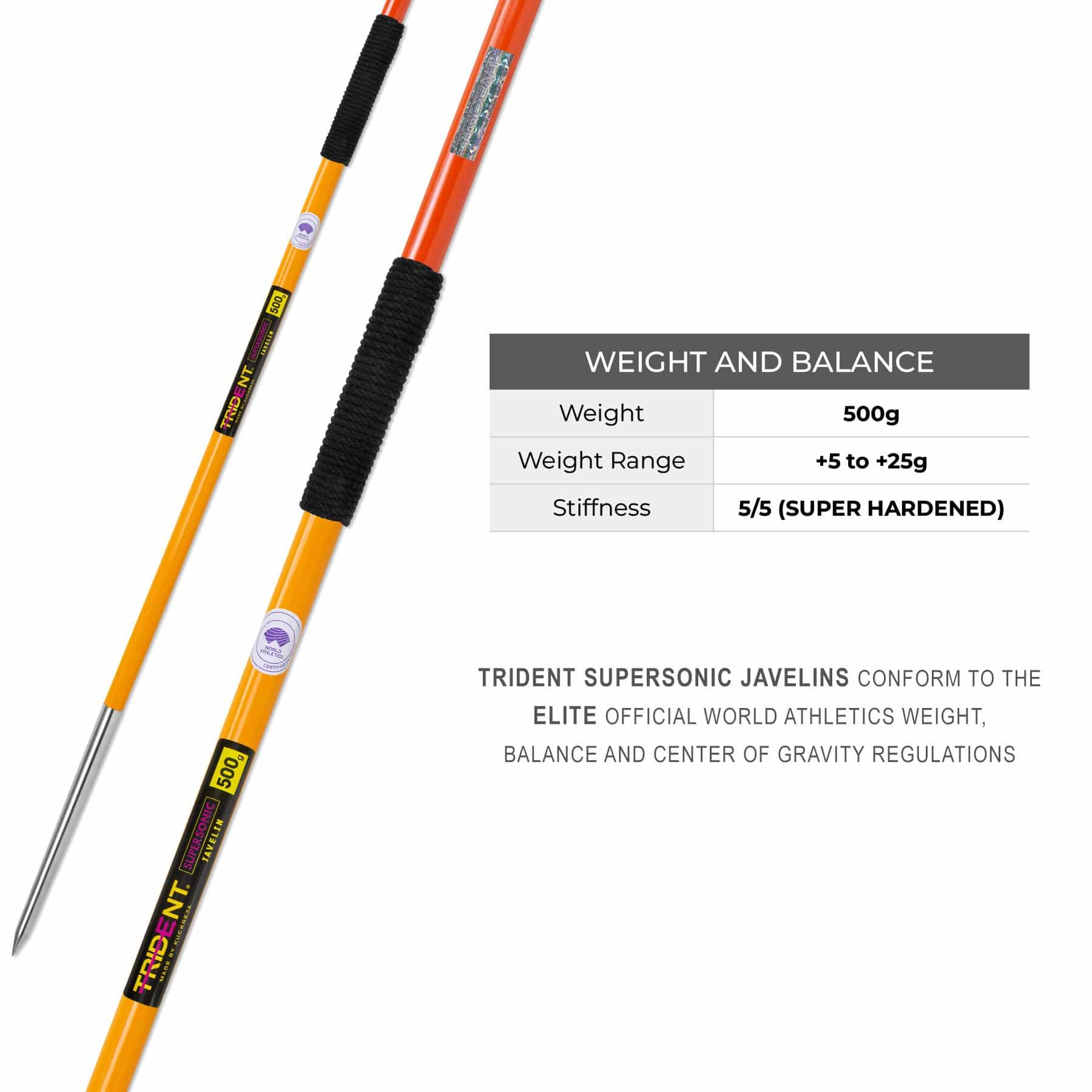 Trident Supersonic Javelin - 500g (WA Certified) - Image 4