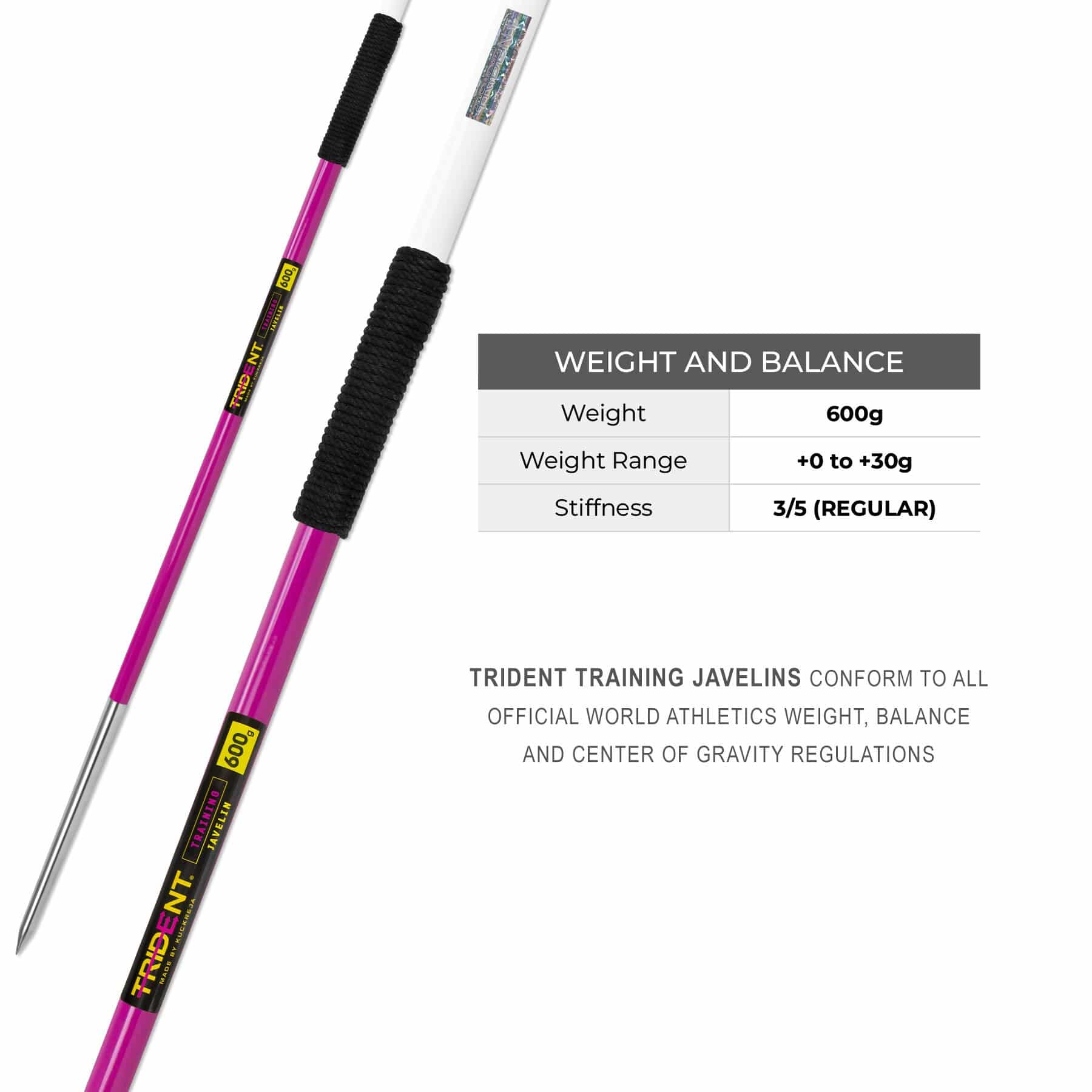 Trident Training Javelin - 600g - Image 4