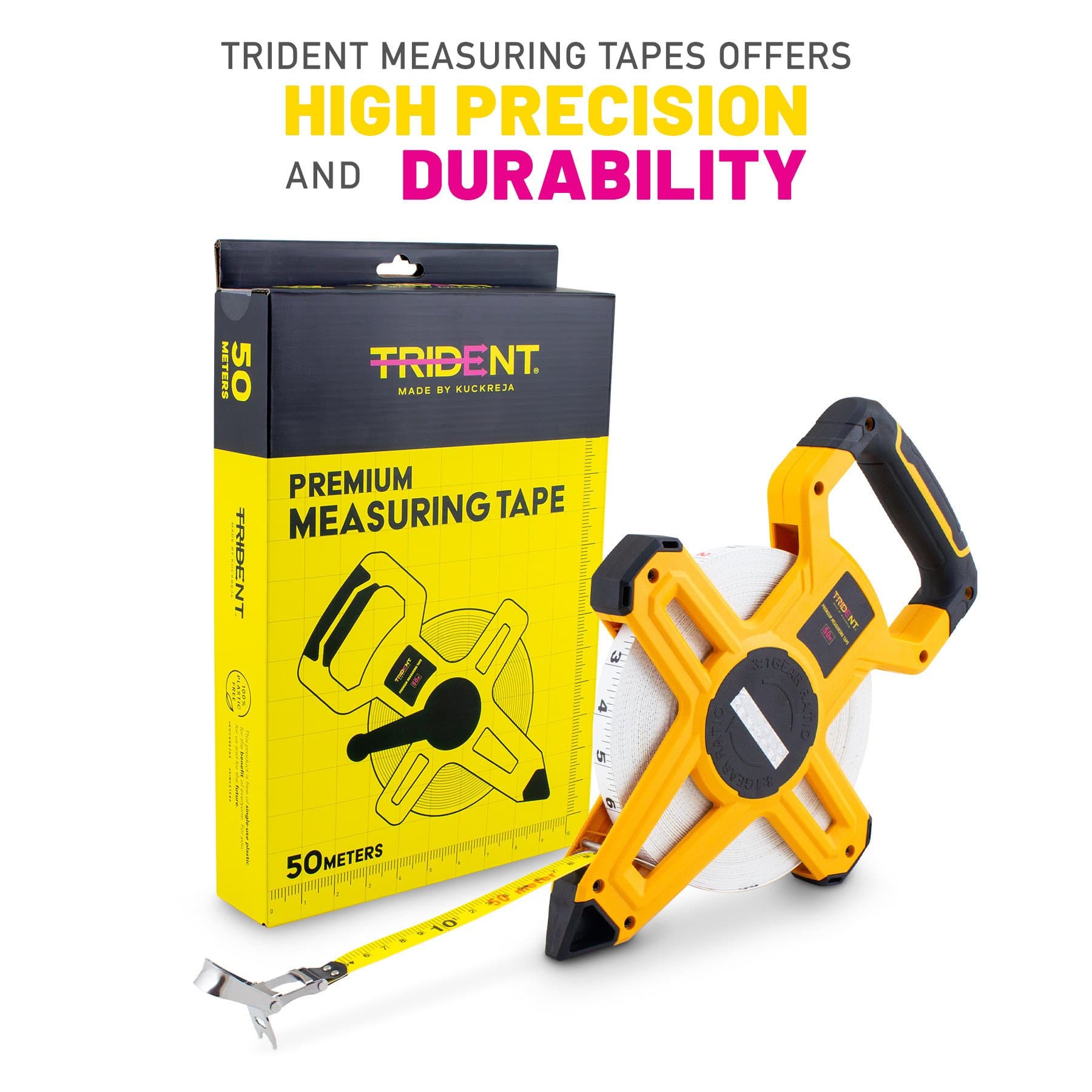 Trident Premium Measuring Tape - 50m - Image 2
