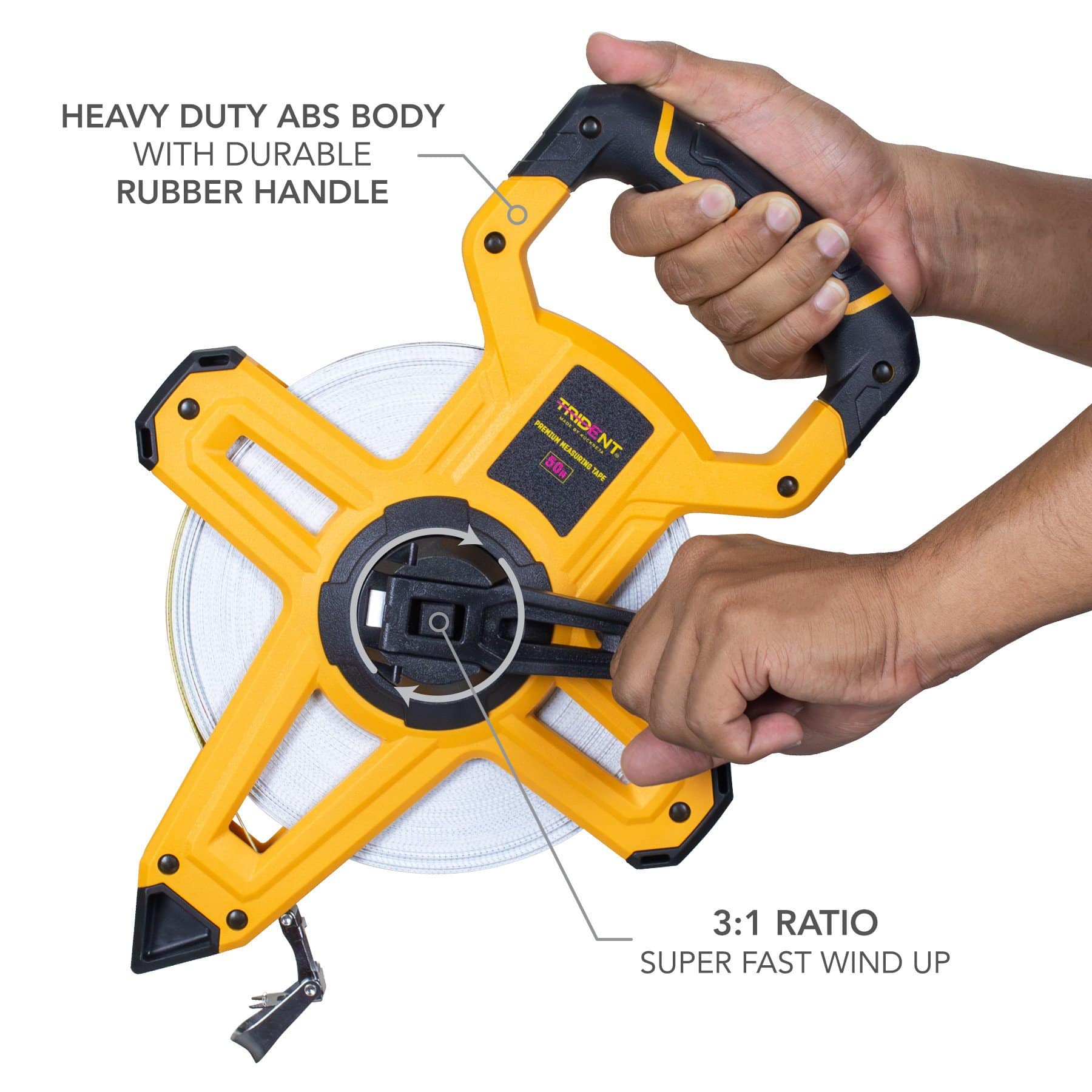 Trident Premium Measuring Tape - 50m - Image 3