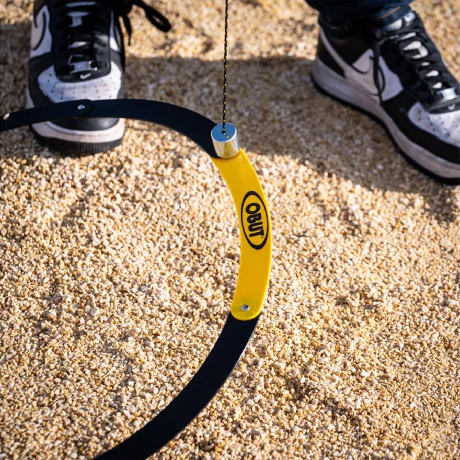 Obut Petanque Folding Circle - Yellow/Black - Image 6
