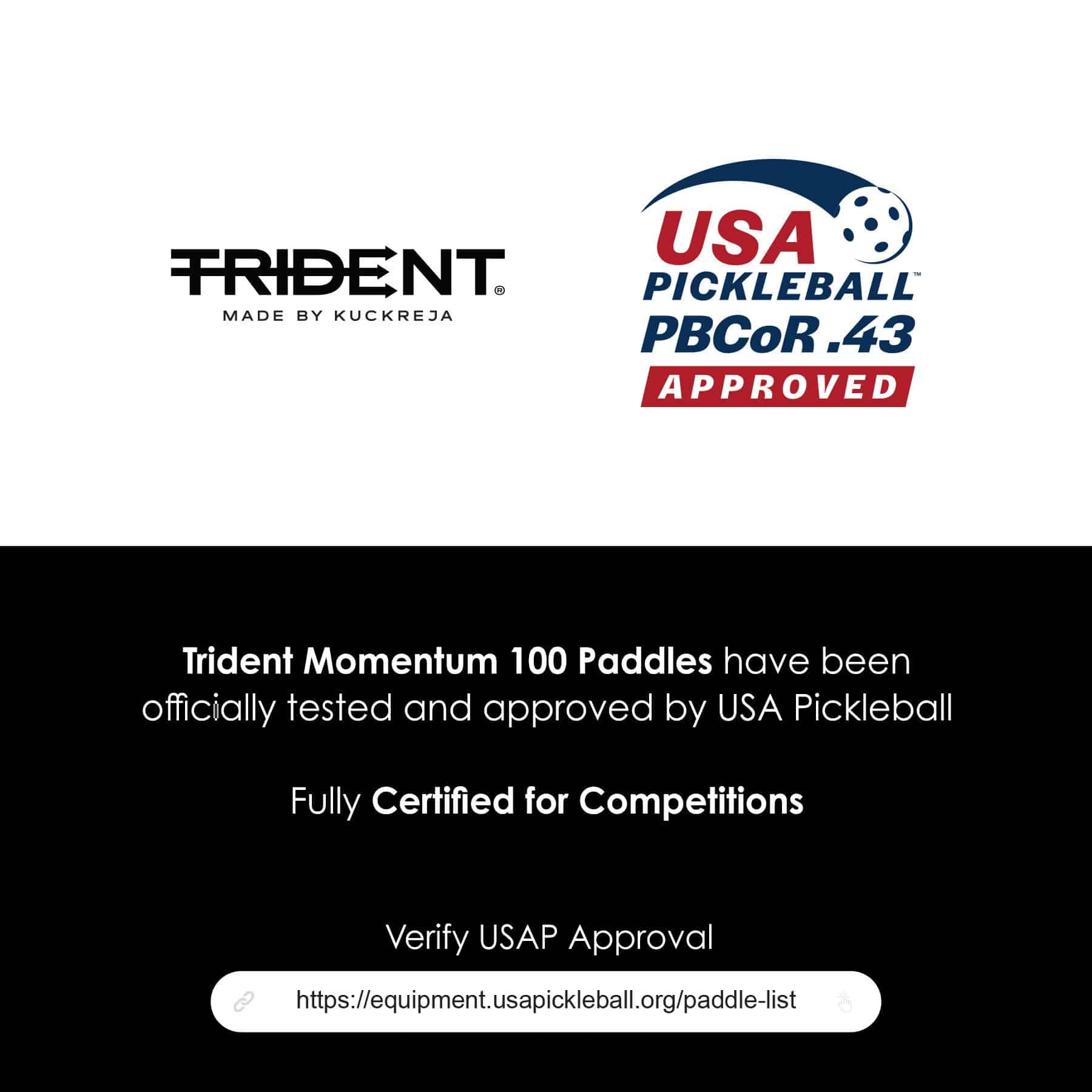 Trident Momentum 100 Pickleball Paddle - Electric Jade (USAP Approved) - Image 3