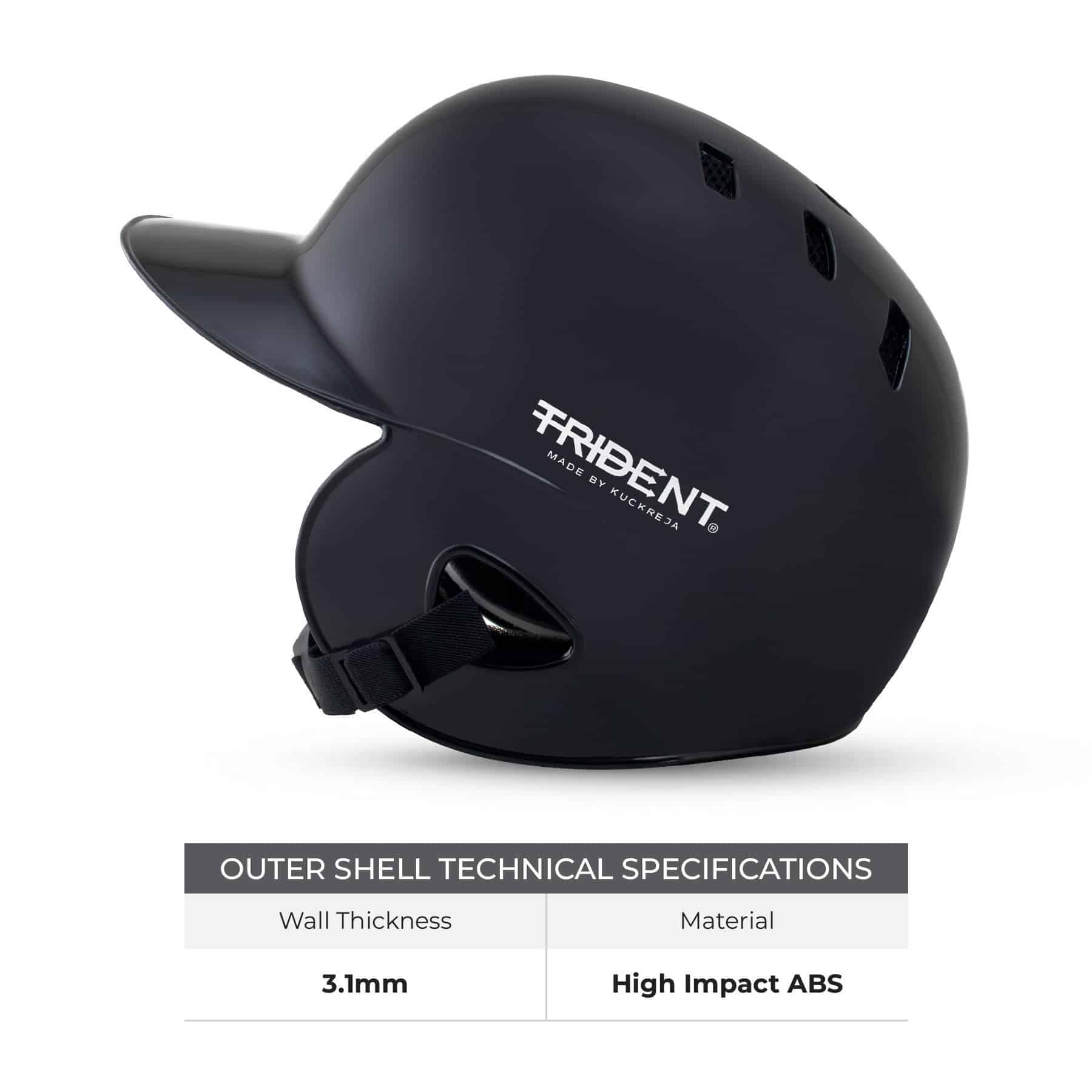 Trident Milestone Softball Batting Helmet - Image 4