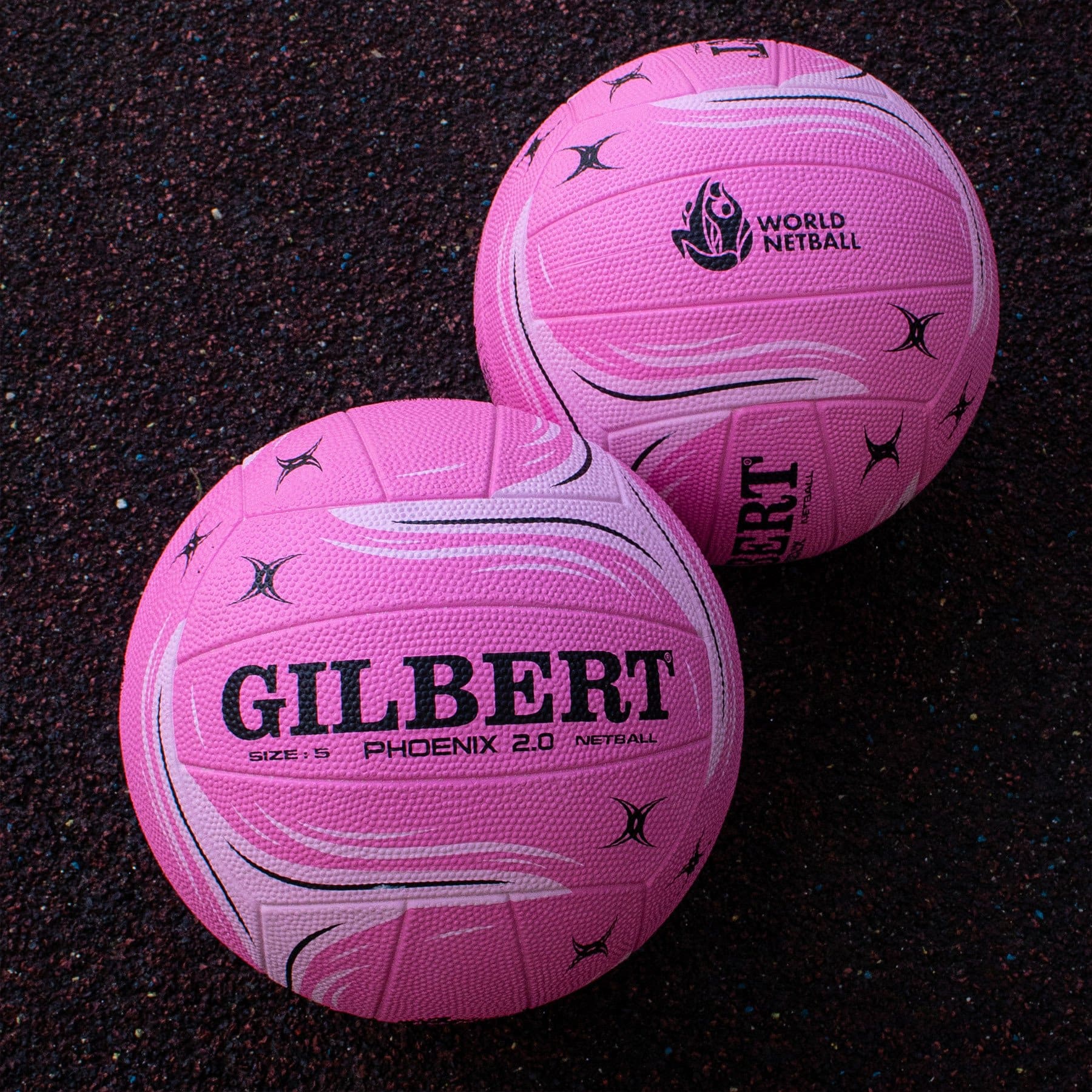 Gilbert Phoenix Match Netball - Pastel (Size 5, 4) - Image 7