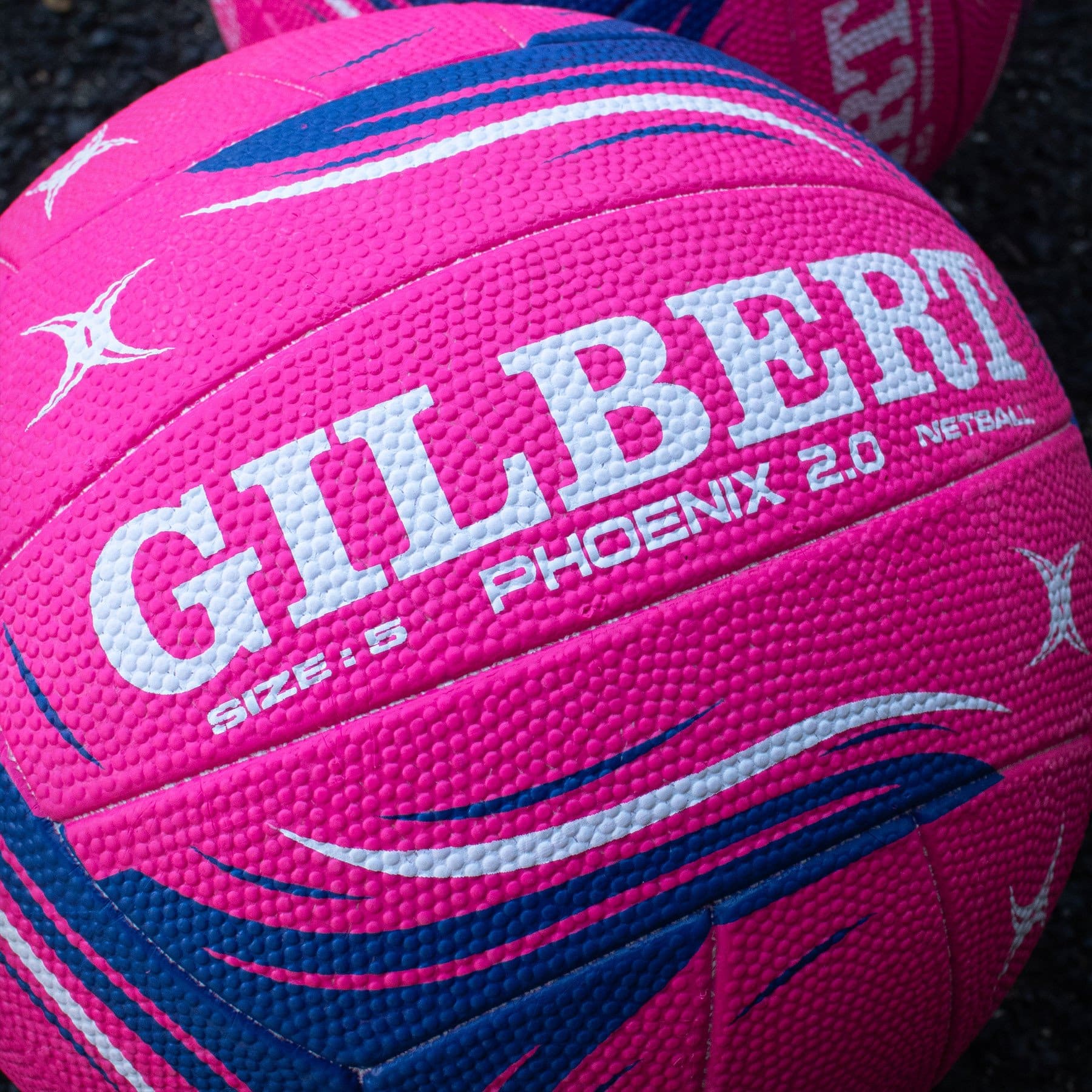 Gilbert Phoenix 2.0 Match Netball - Pink (Size 5, 4) - Image 8