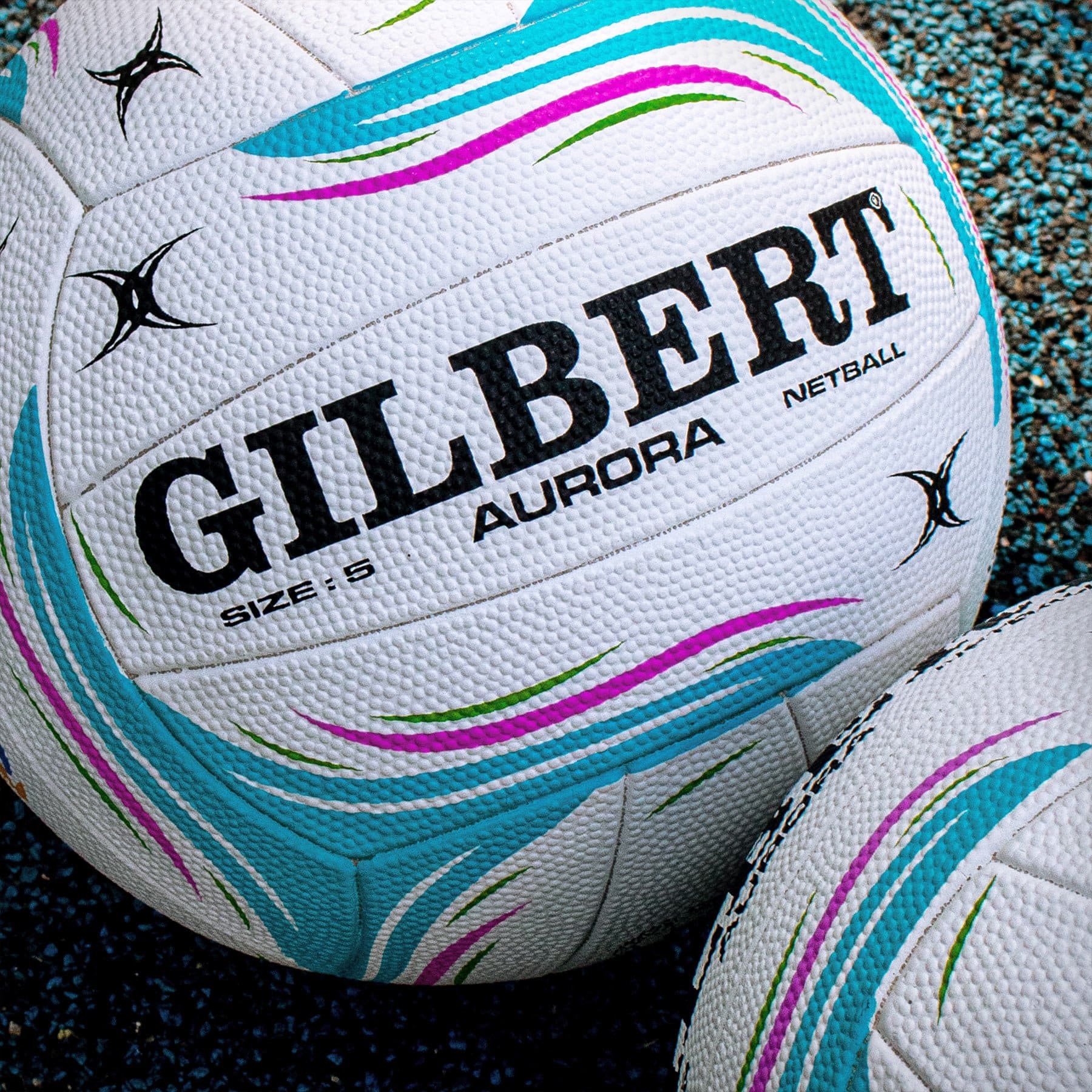 Gilbert Aurora Match Netball (Size 5) - Image 8