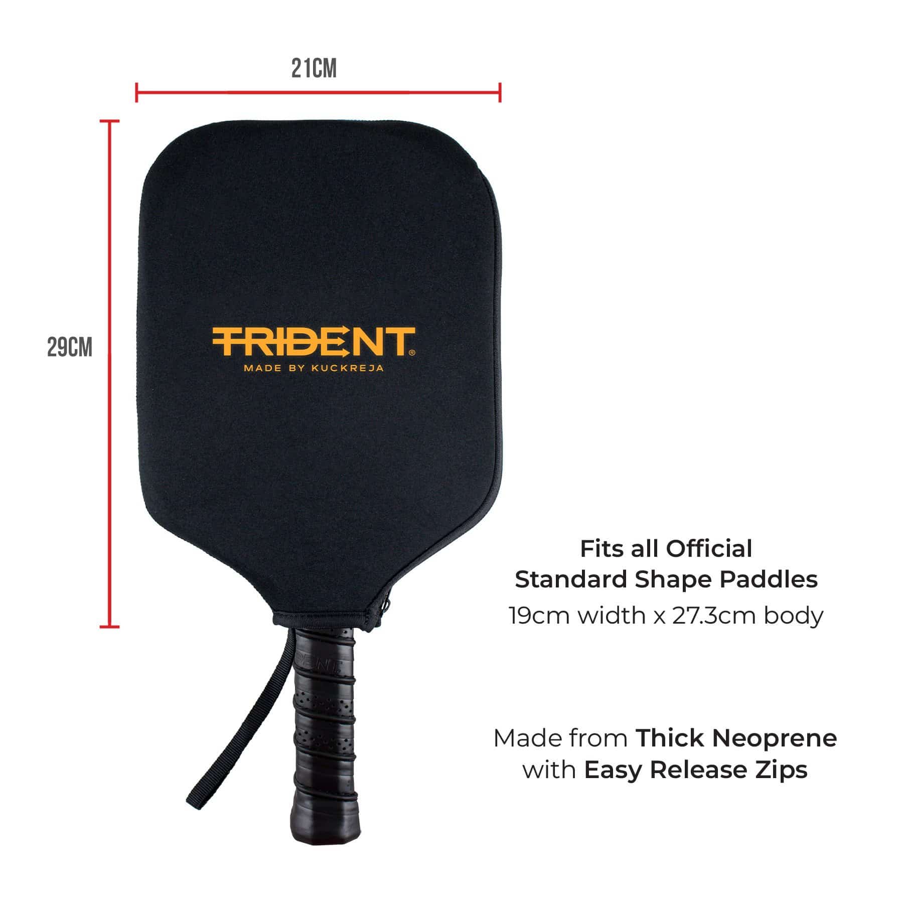 Trident Pickleball Paddle Cover - Tiap Hari - Image 4