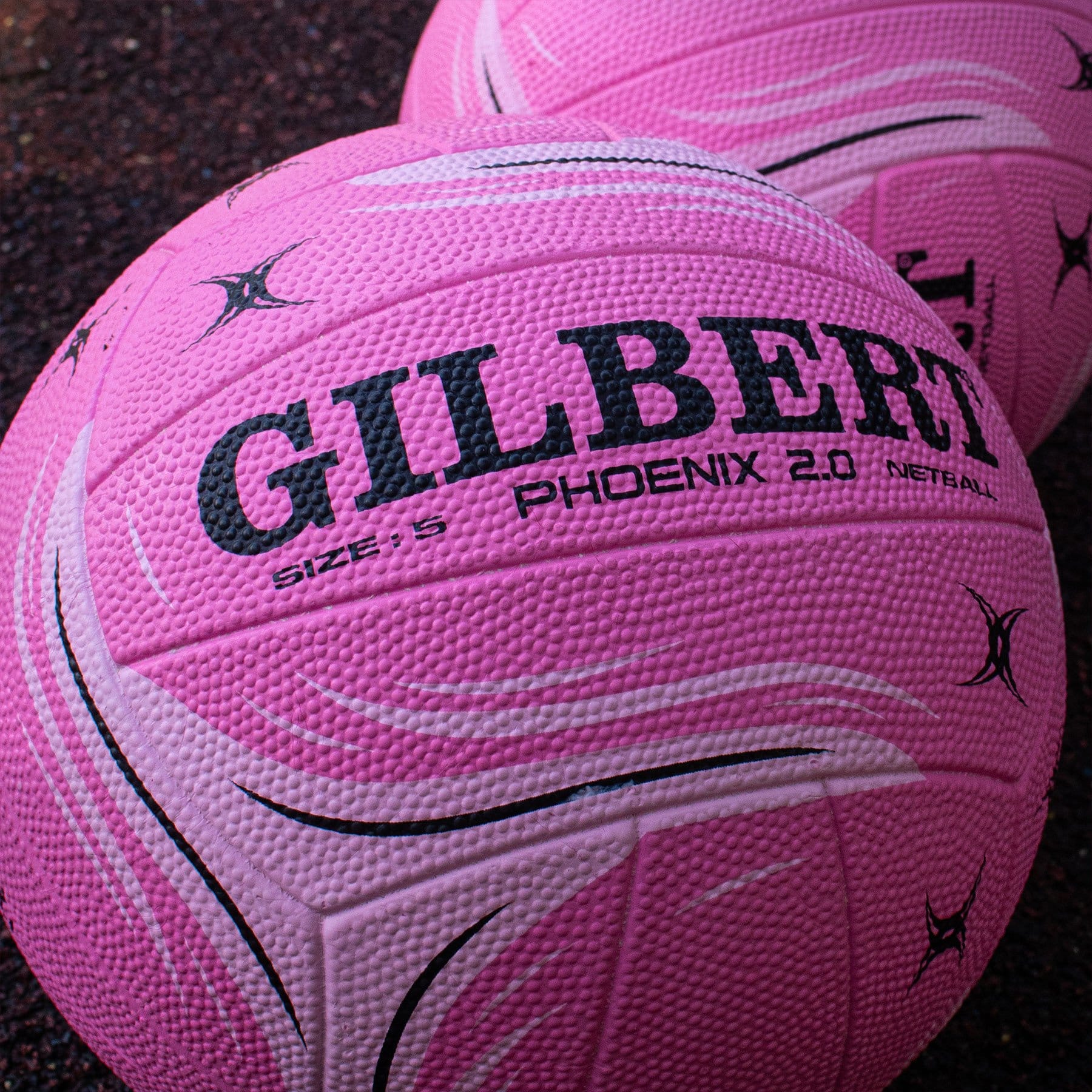 Gilbert Phoenix Match Netball - Pastel (Size 5, 4) - Image 8