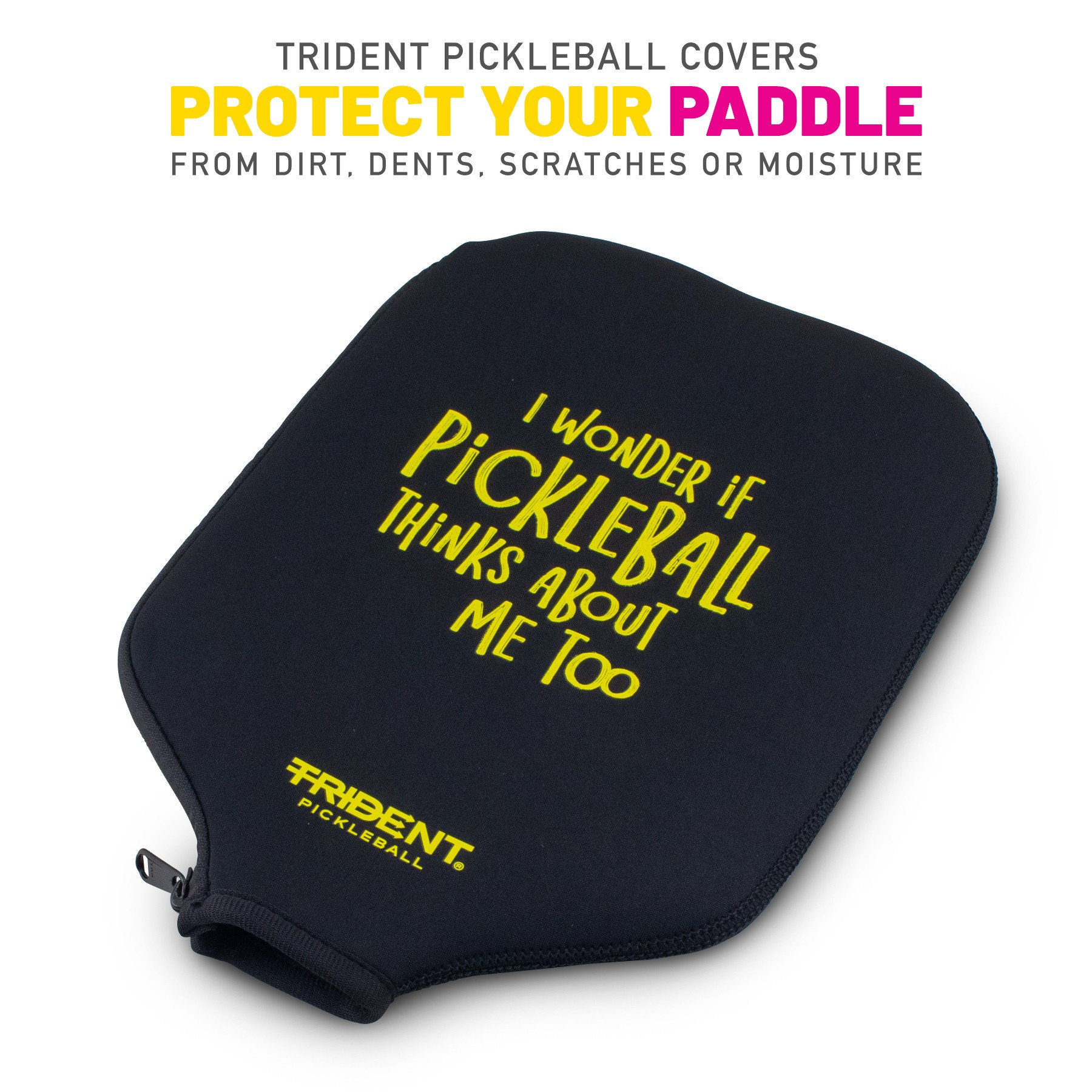 Trident Pickleball Paddle Cover - Thinks About Me - Image 2