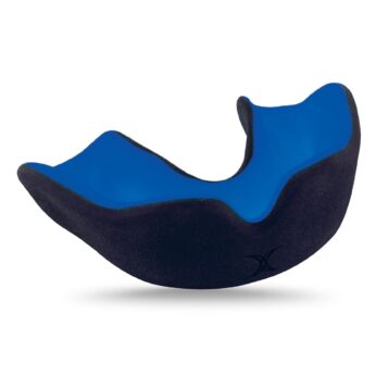 Gilbert X Brace Mouthguard – Black/Blue