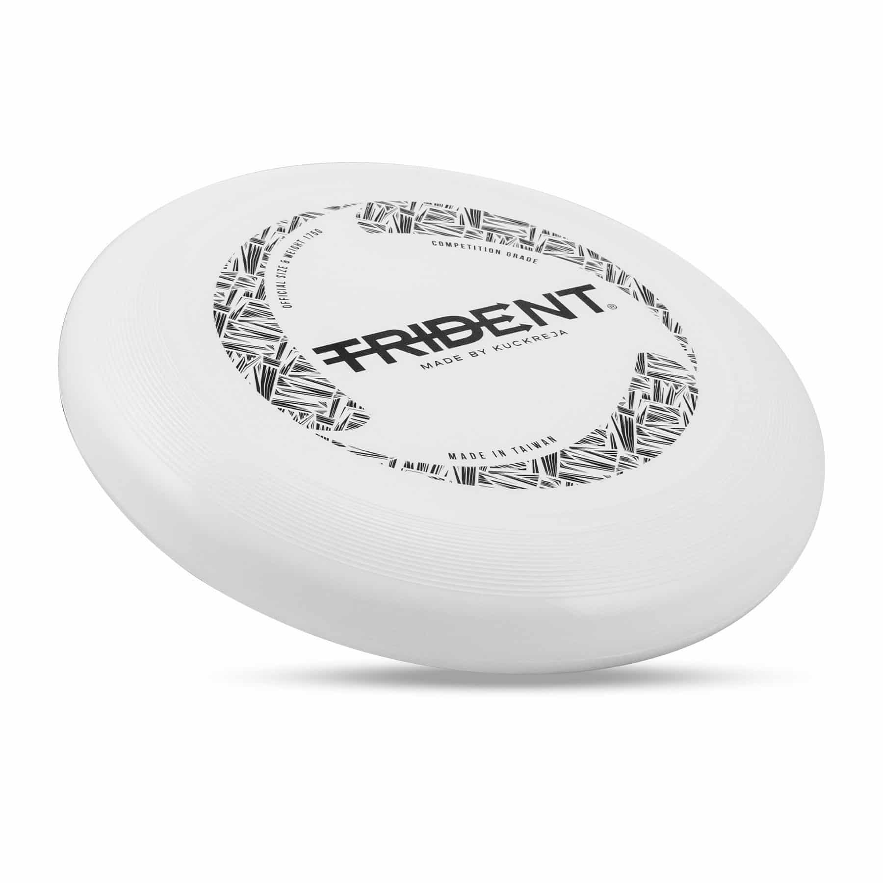 Trident Frisbee 175g - White (Regular/Slimline) - Image 2