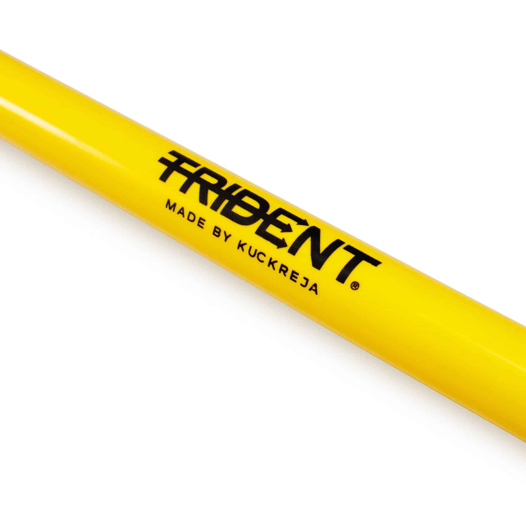 Trident Two-Piece Slalom Pole with Spring – Yellow - Image 4