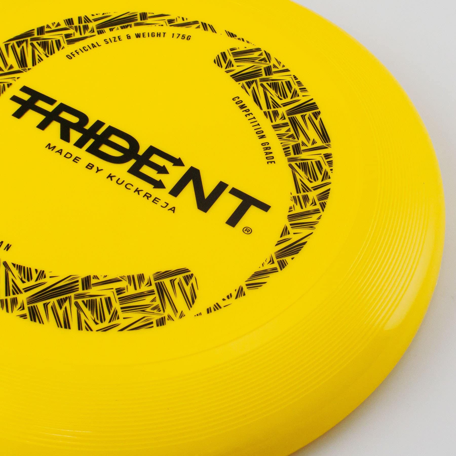 Trident Frisbee 175g - Yellow (Regular/Slimline) - Image 3