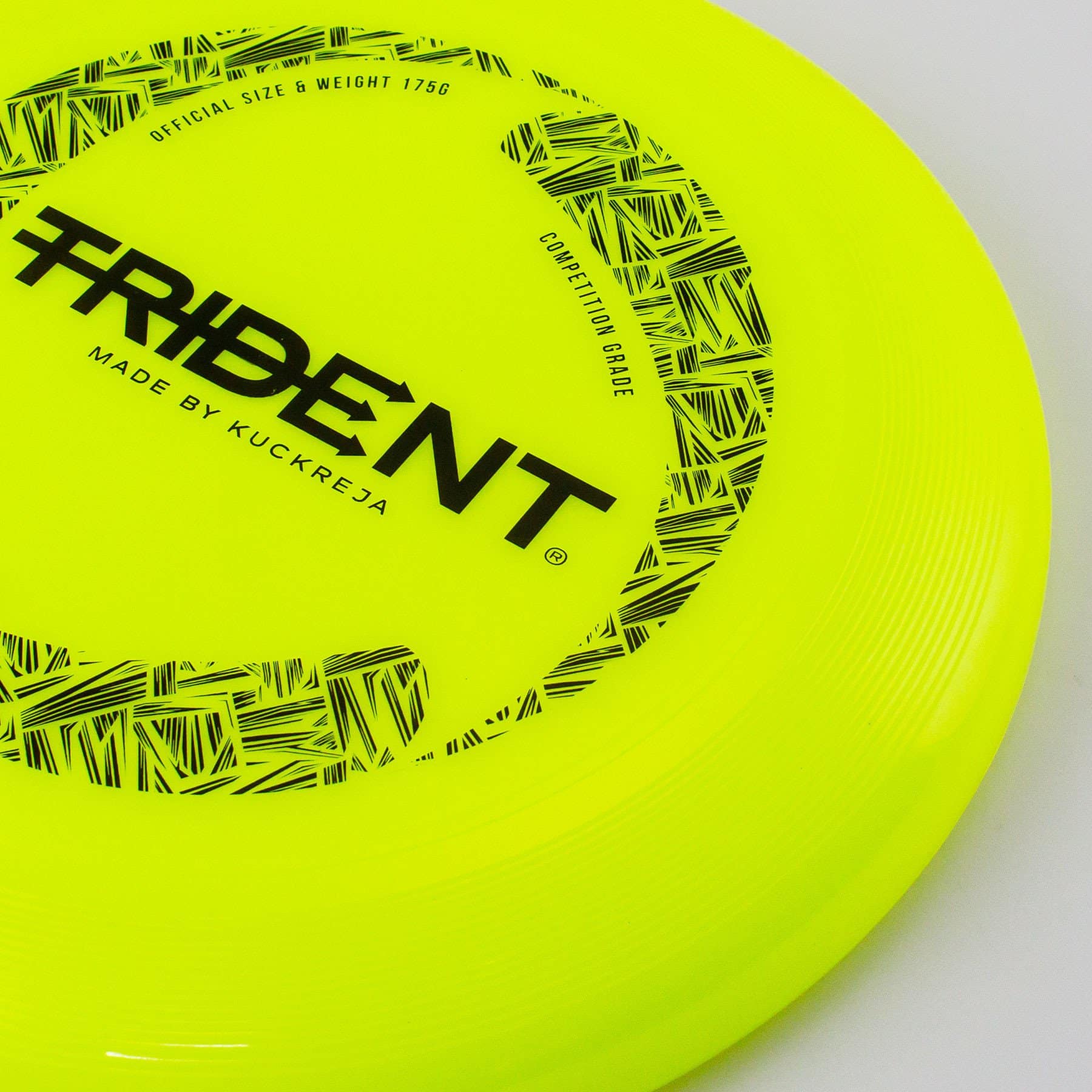 Trident Frisbee 175g - Neon (Regular/Slimline) - Image 3