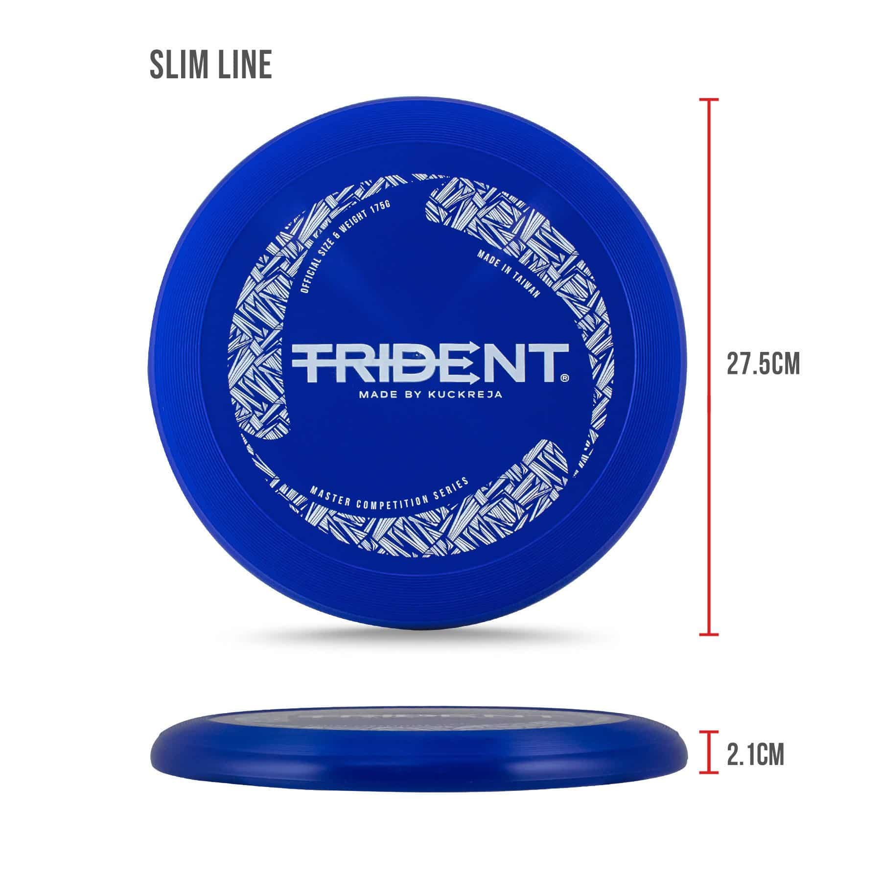 Trident Frisbee 175g - Reflex Blue (Regular/Slimline) - Image 6