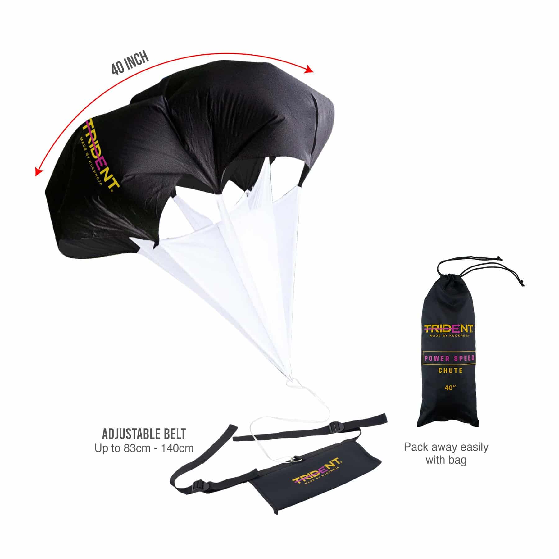 Trident Power Speed Chute - 40" - Image 3