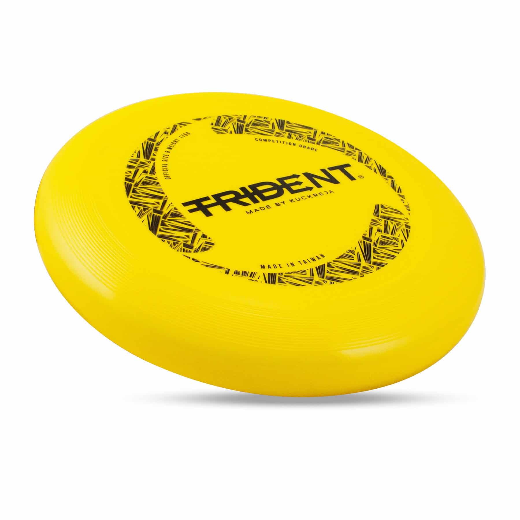 Trident Frisbee 175g - Yellow (Regular/Slimline) - Image 2