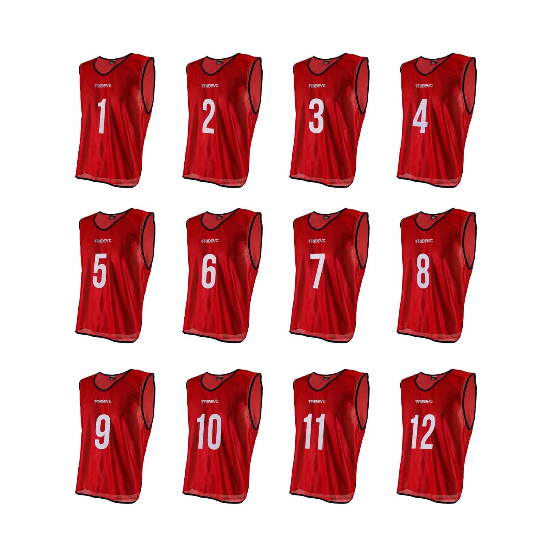 Trident Bibs with Bag - Red (1-12) - Image 3