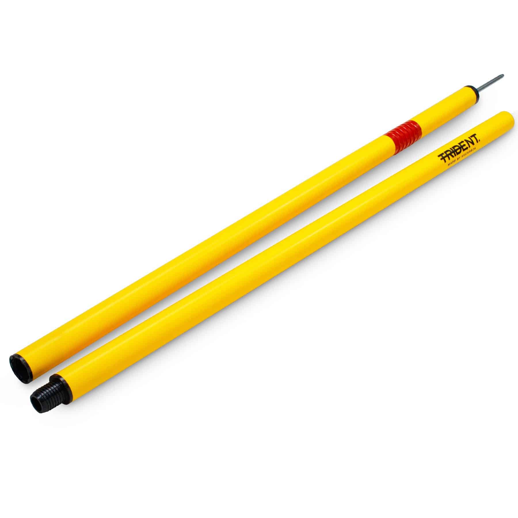 Trident Two-Piece Slalom Pole with Spring – Yellow - Image 7