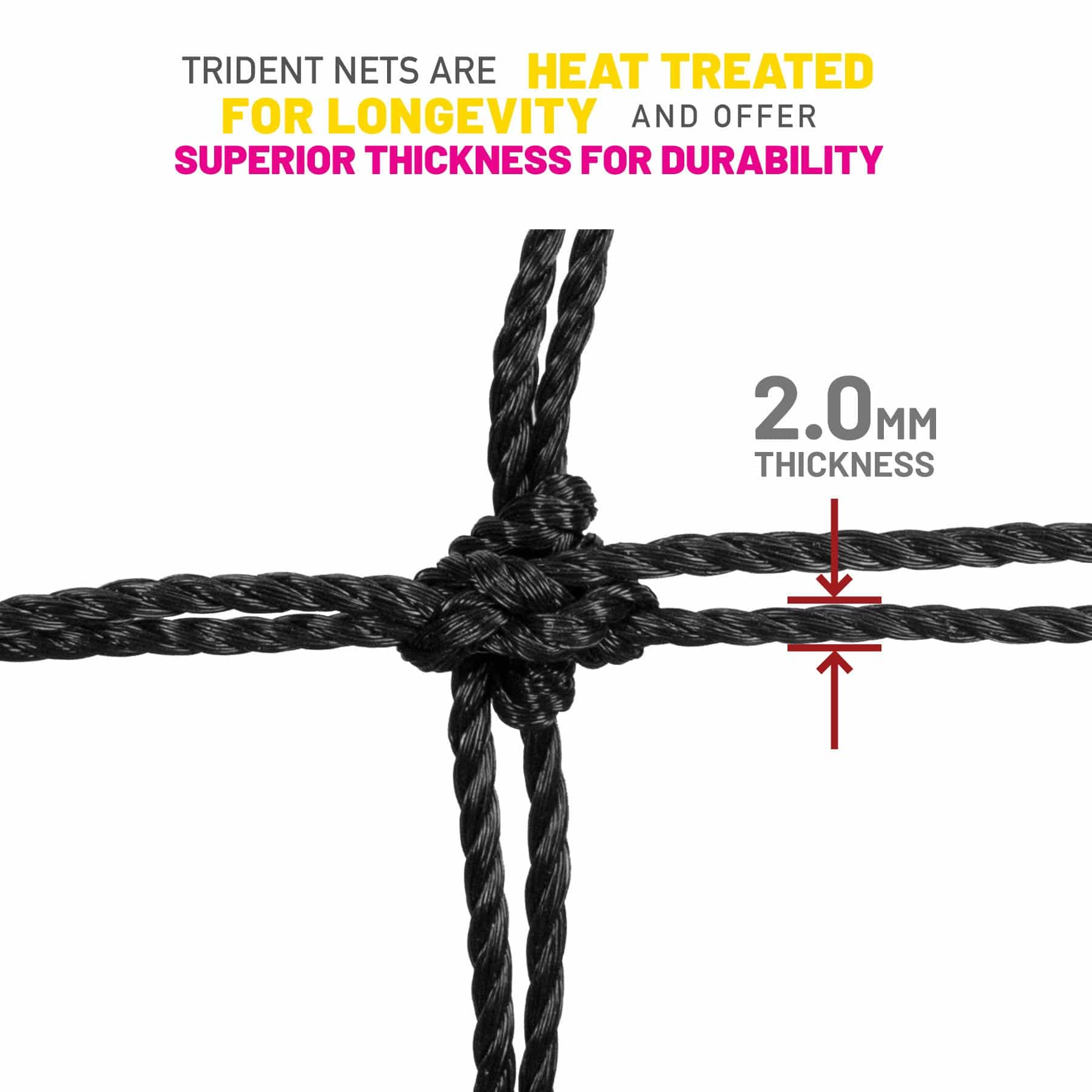 Trident T-20D Tennis Net - Image 2