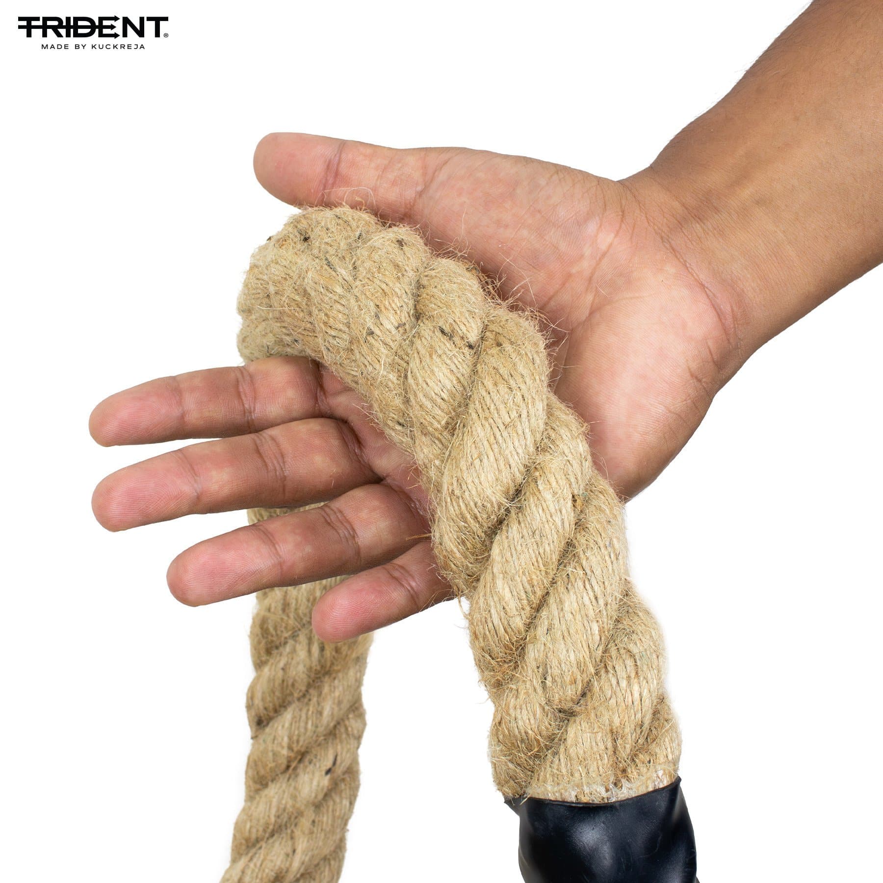 Trident Jute Tug of War Rope - 43m / 140 ft - Image 6