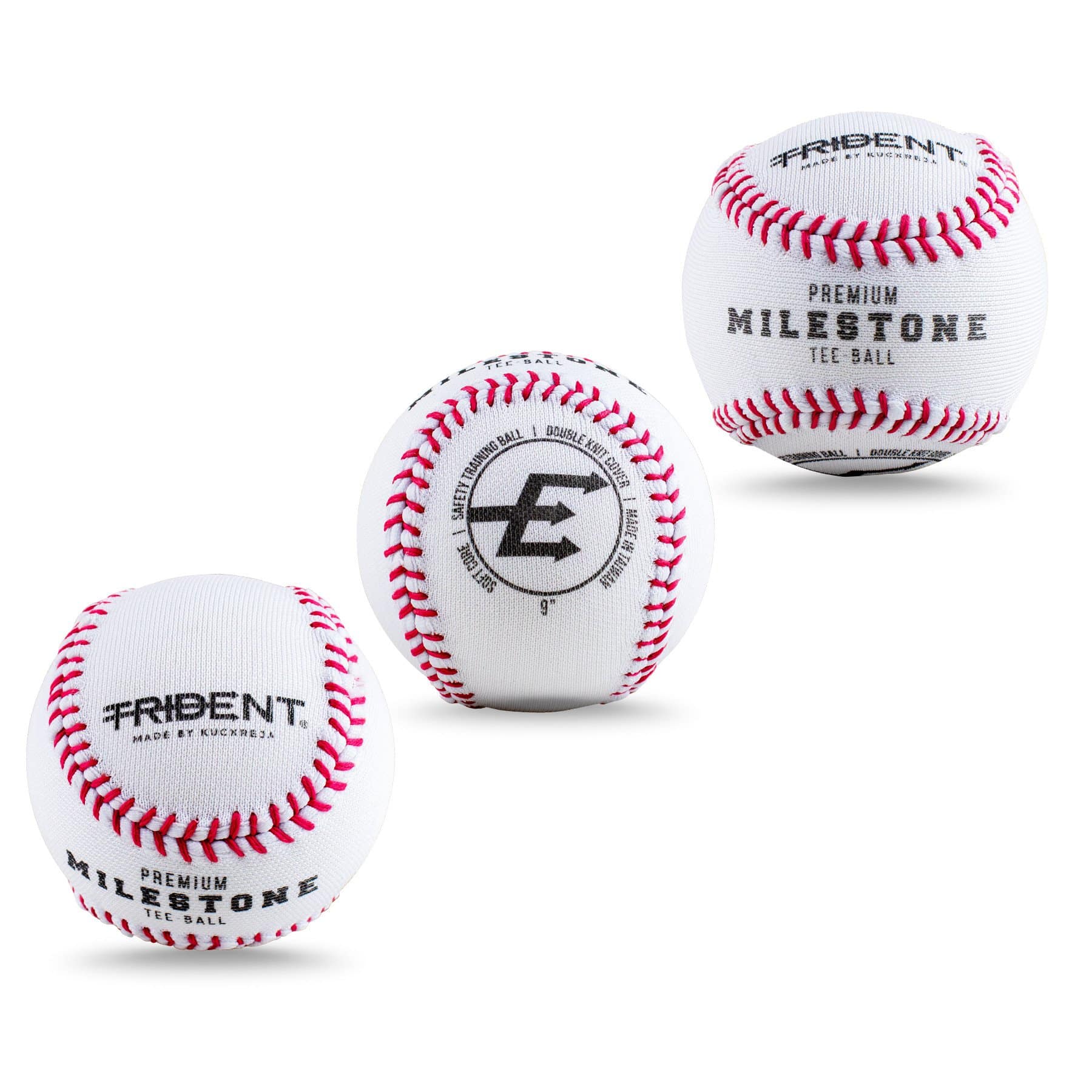 Trident Milestone Double Knit Teeball - 9" - Image 5