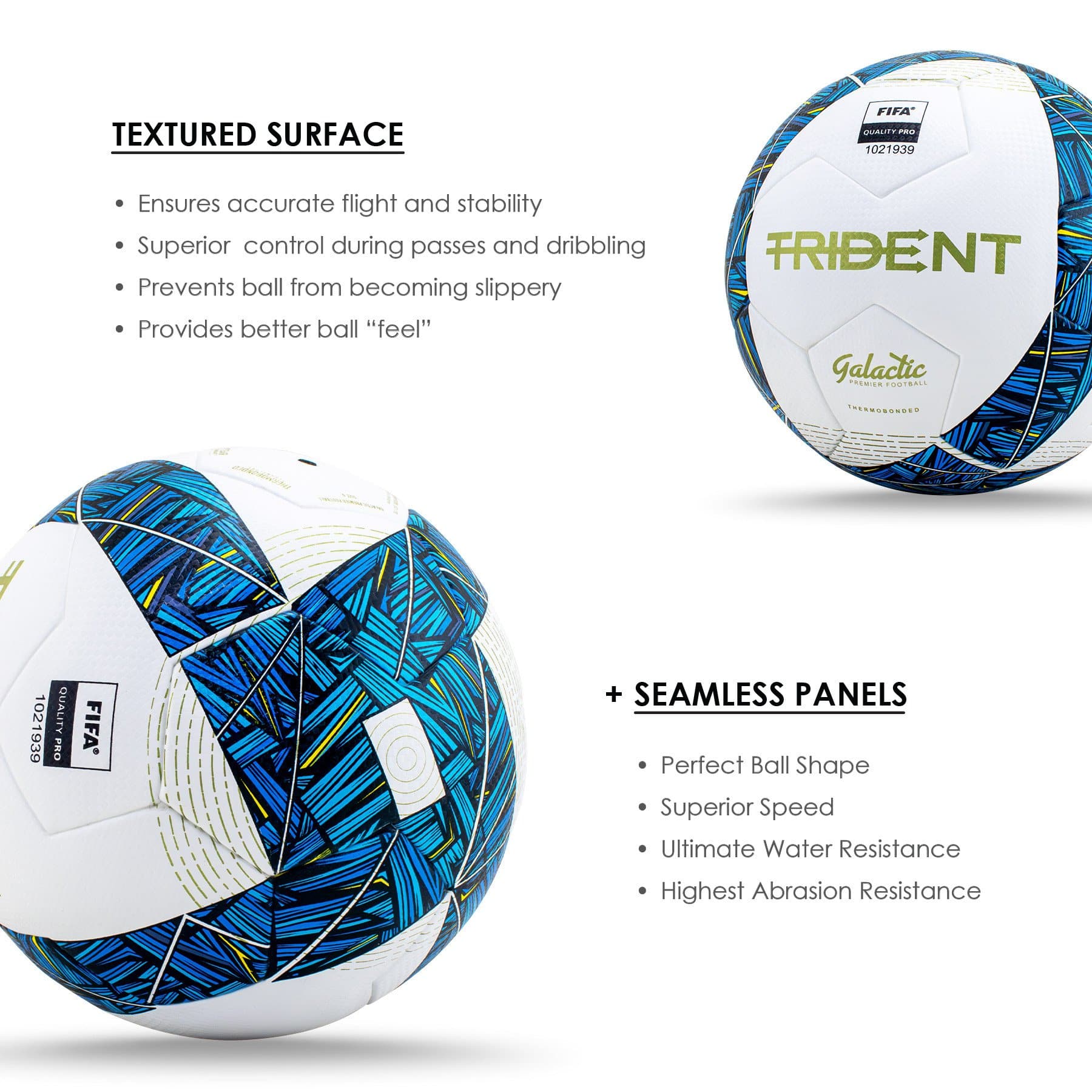 Trident Galactic TB Premier Football (FIFA Quality Pro) - Image 7