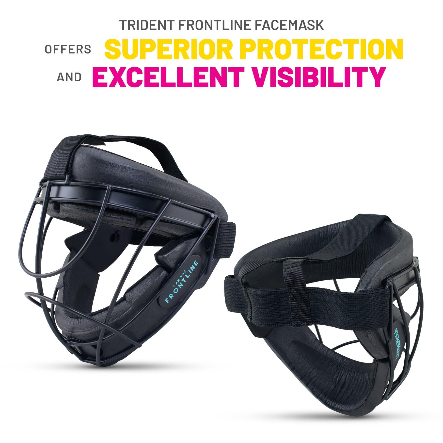 Trident Frontline Penalty Corner Face Mask - Image 2