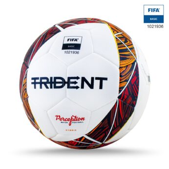 Trident Perception Hybrid Match Football (FIFA Basic) – Sunset Orange