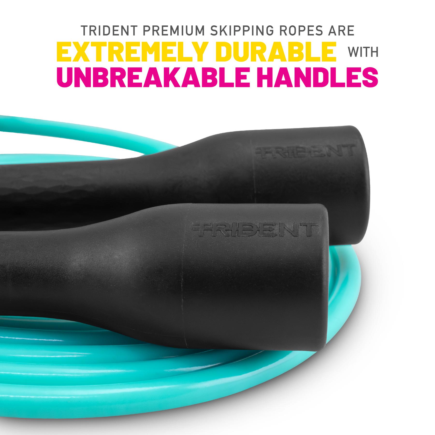 Trident Premium Skipping Rope - Cool Turquoise - Image 2