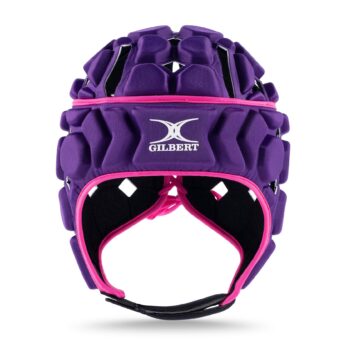 Gilbert Octane Headguard – Purple/Pink