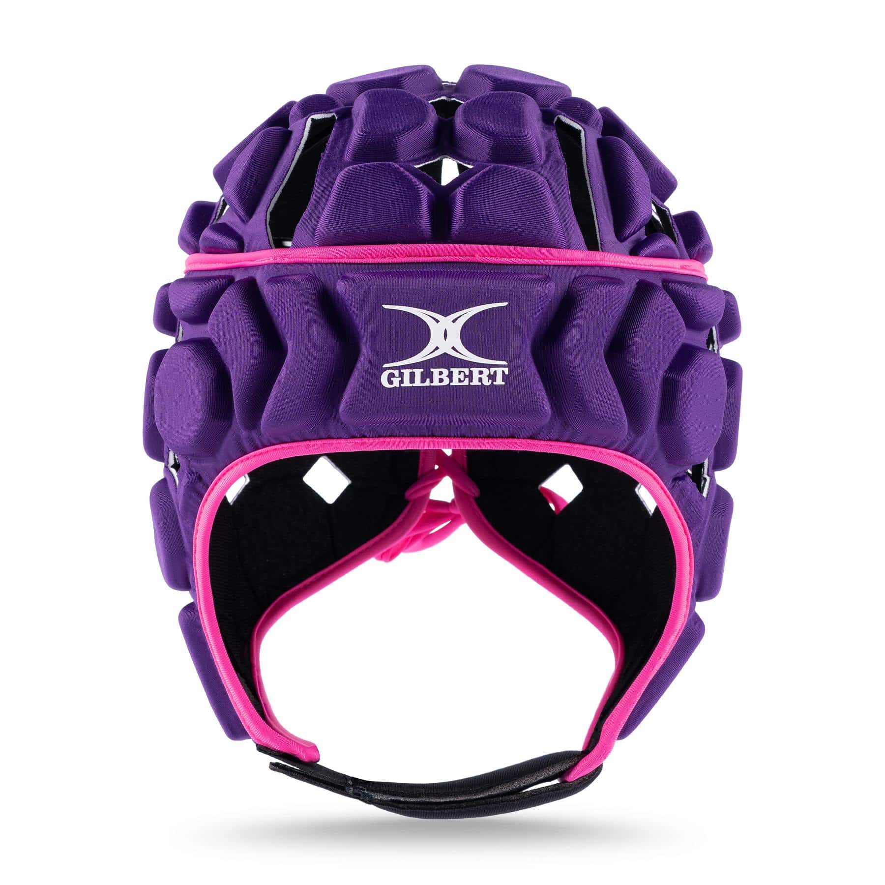 Gilbert Octane Headguard - Purple/Pink