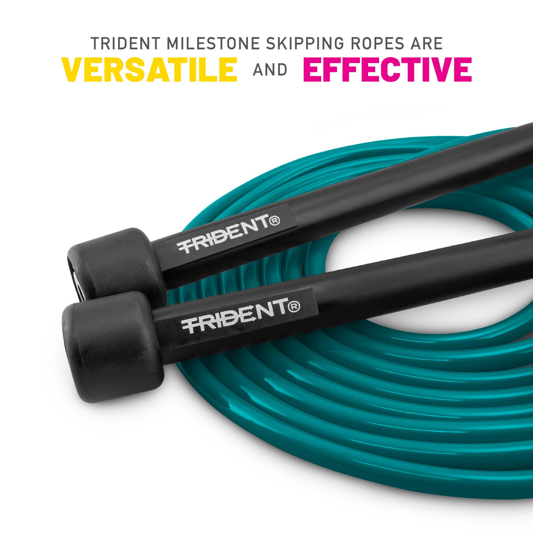 Trident Milestone Skipping Rope - Pure Teal - Image 2