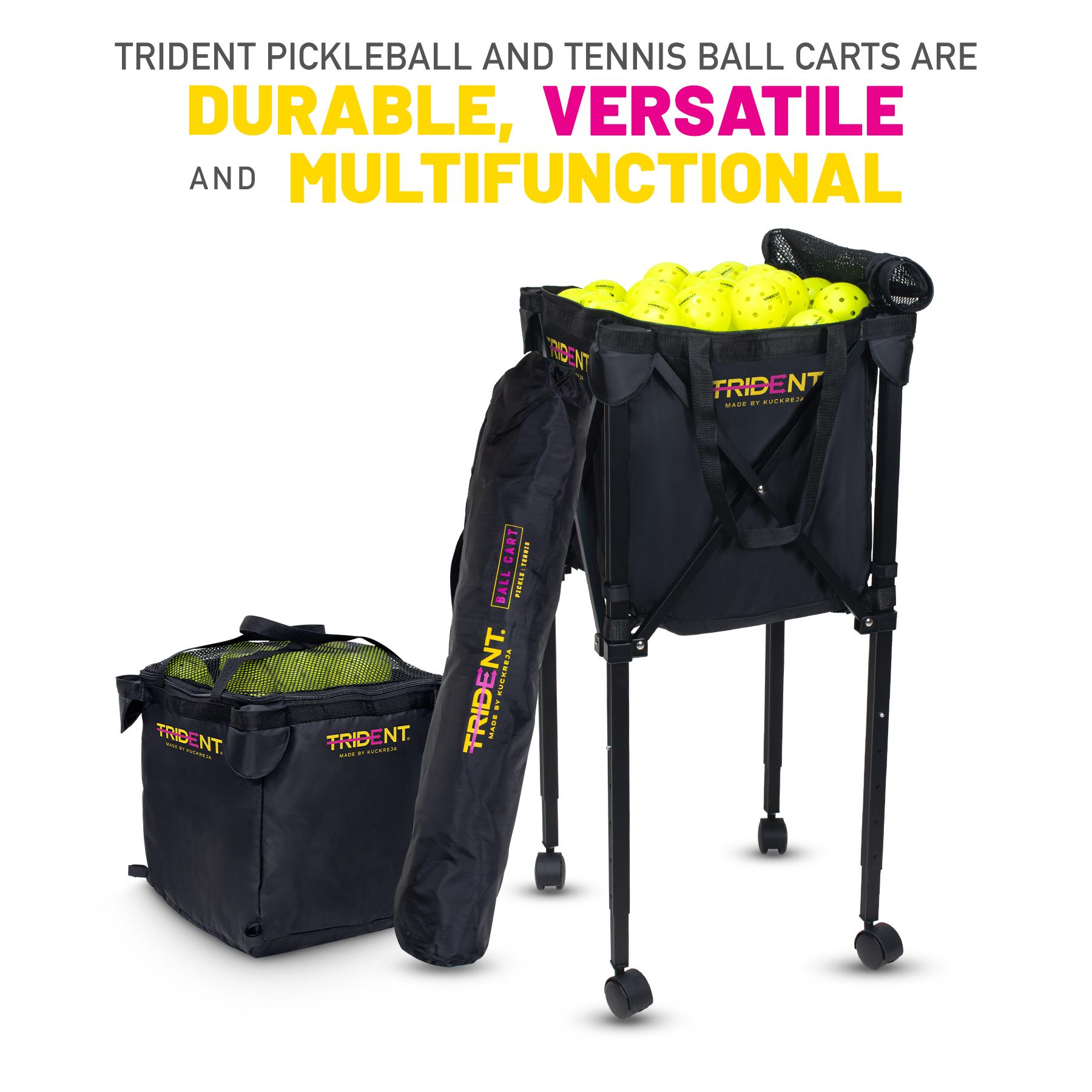 Trident Pickleball and Tennis Ball Cart - Image 2