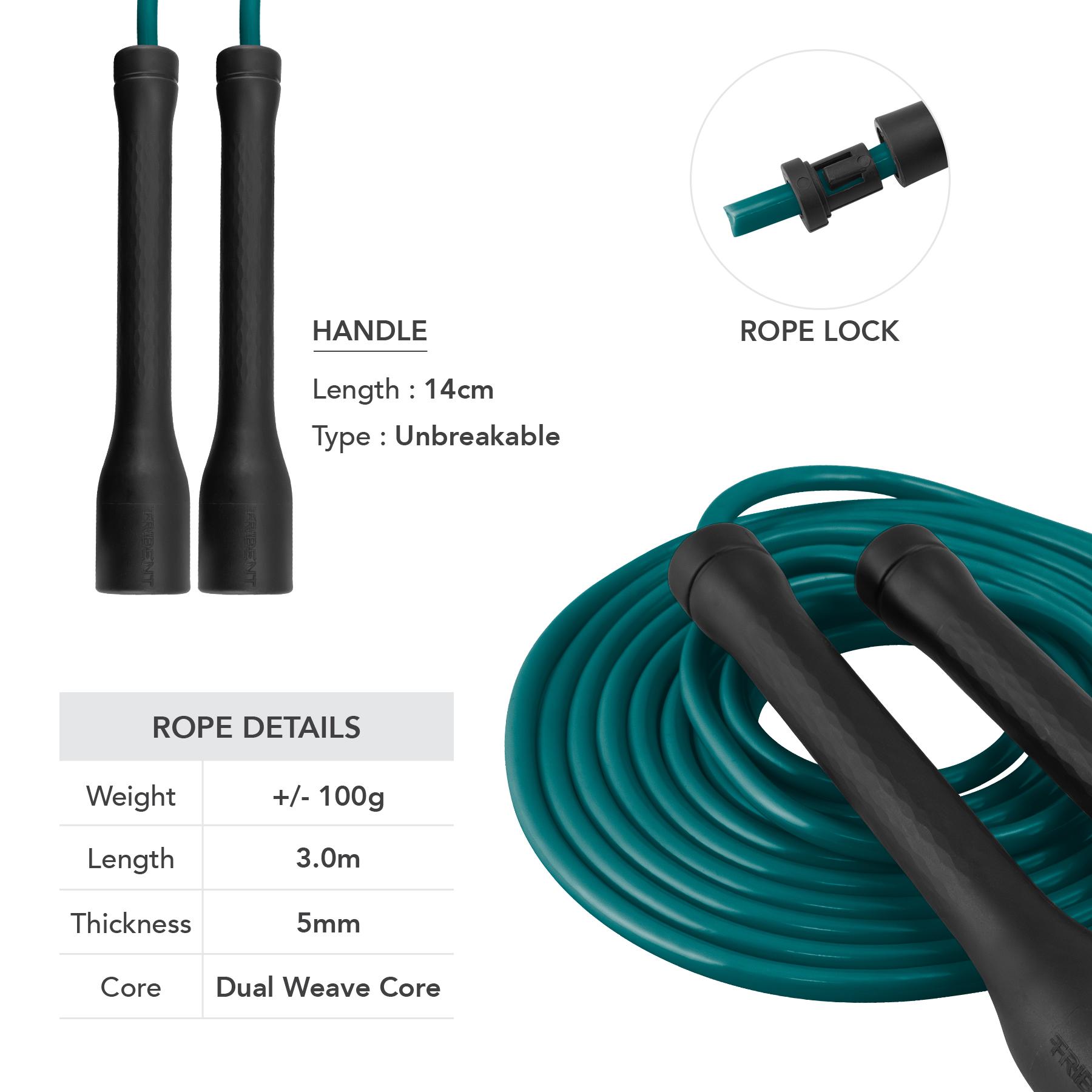Trident Premium Skipping Rope - Pure Teal - Image 5