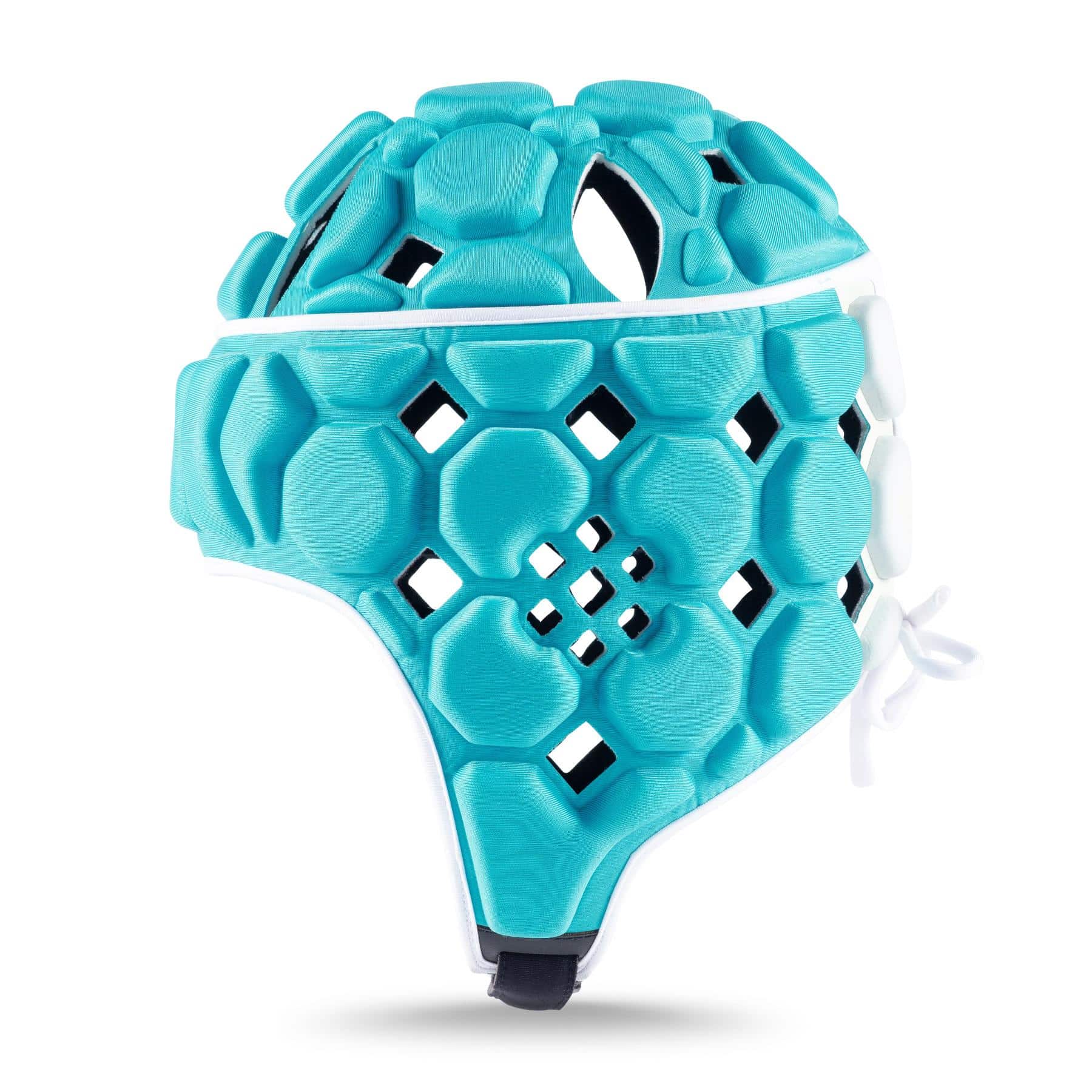 Gilbert Octane Headguard – Aqua/White - Image 5