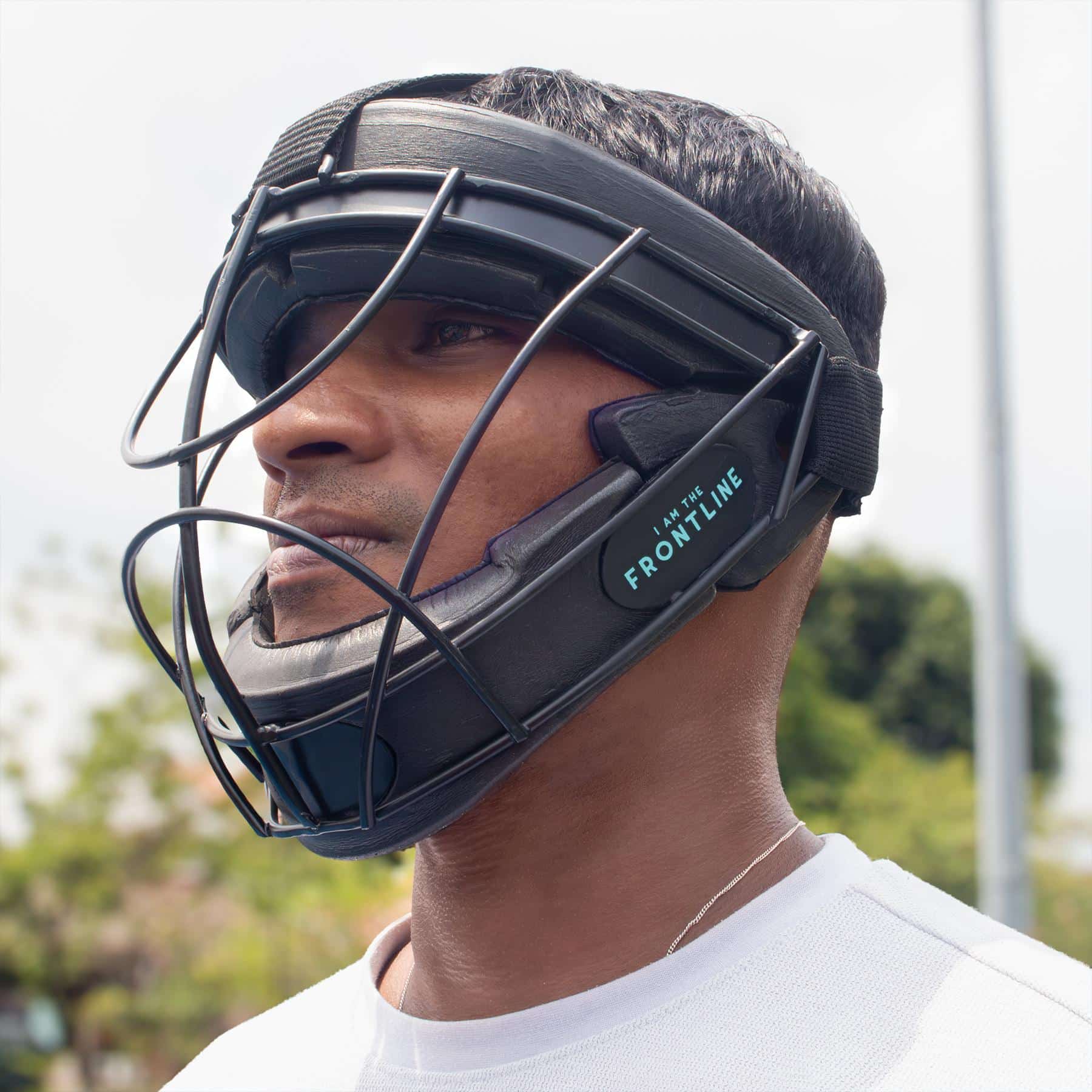 Trident Frontline Penalty Corner Face Mask - Image 7