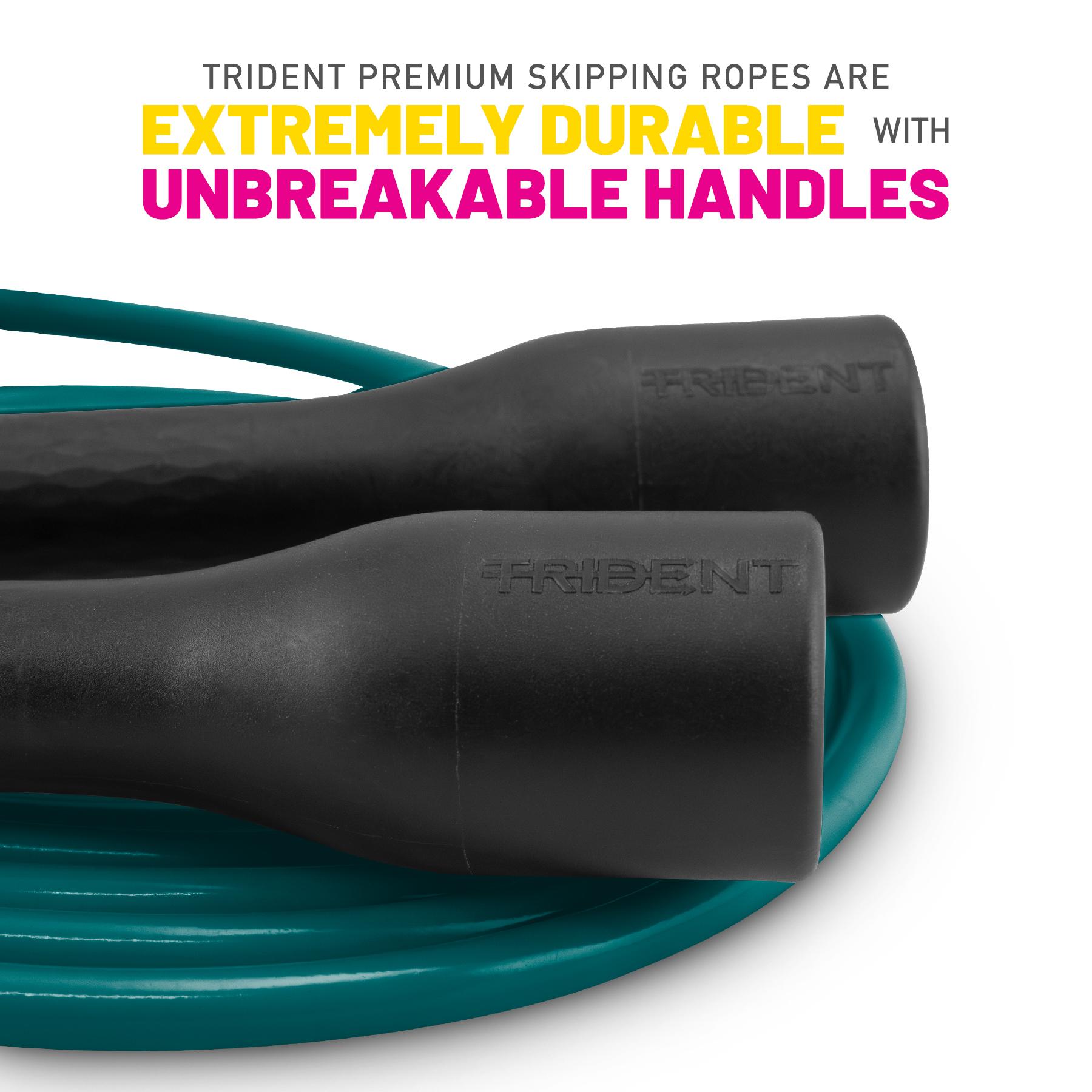 Trident Premium Skipping Rope - Pure Teal - Image 2