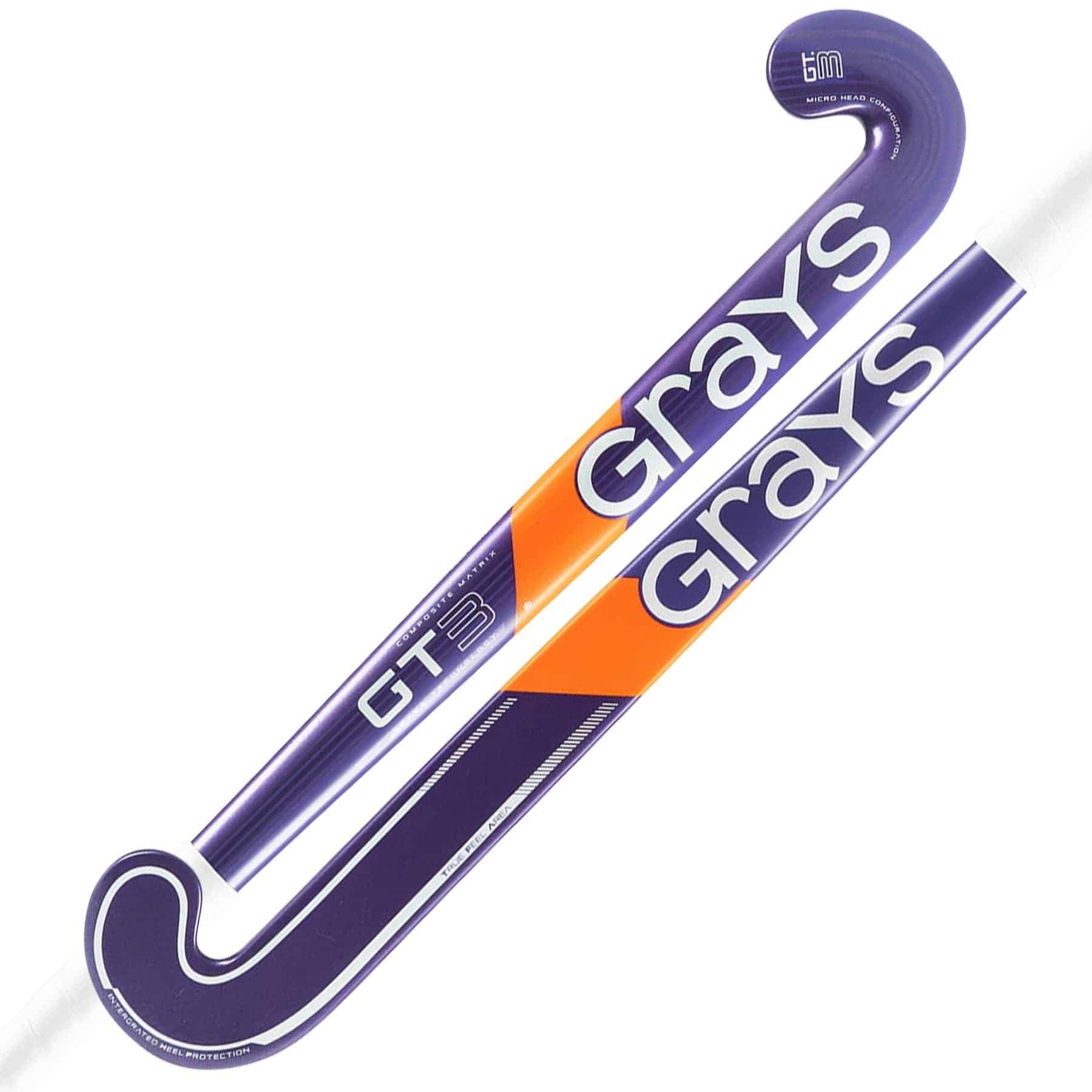 Grays GT3 Junior Composite Hockey Stick - Purple (34")