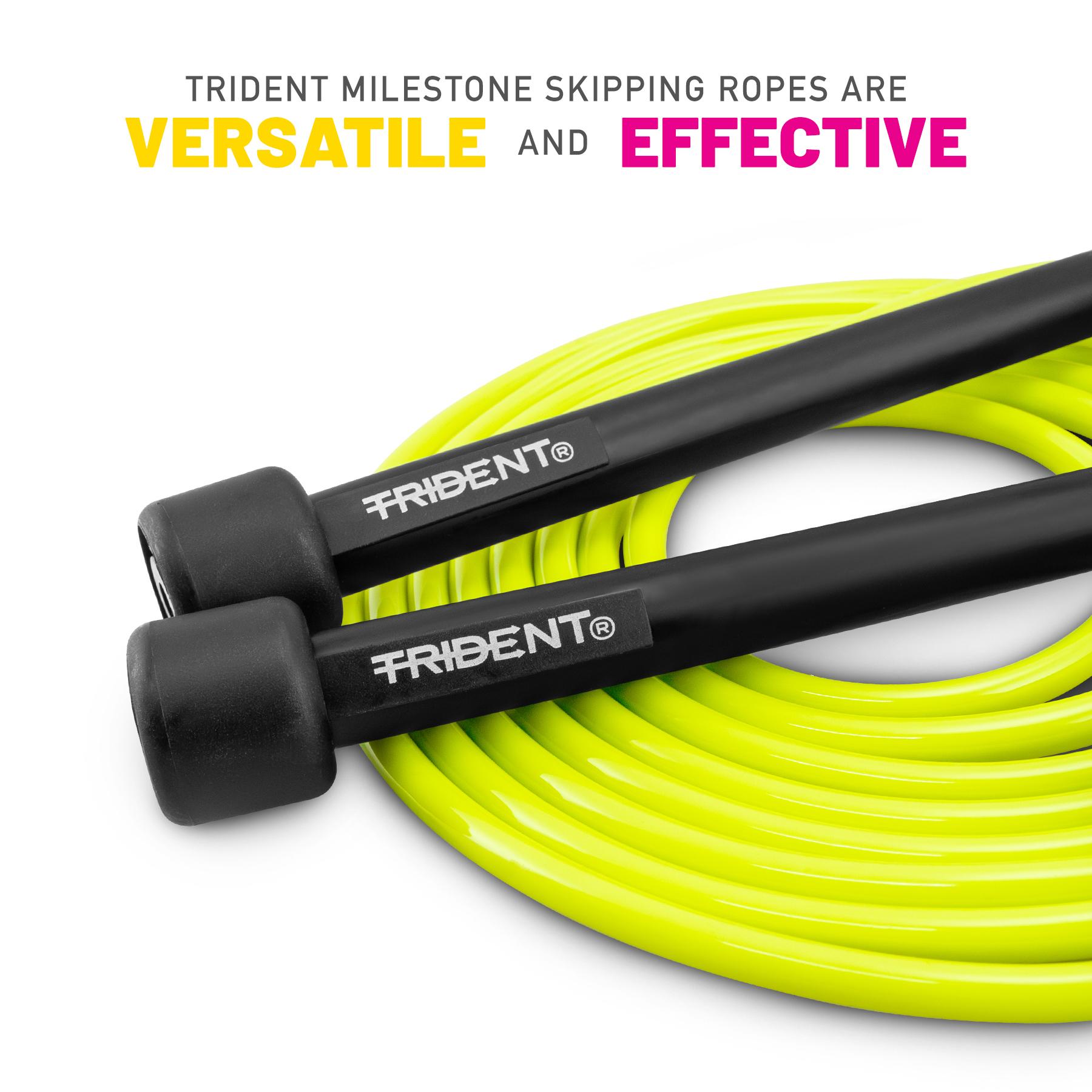 Trident Milestone Skipping Rope - Electric Neon - Image 2