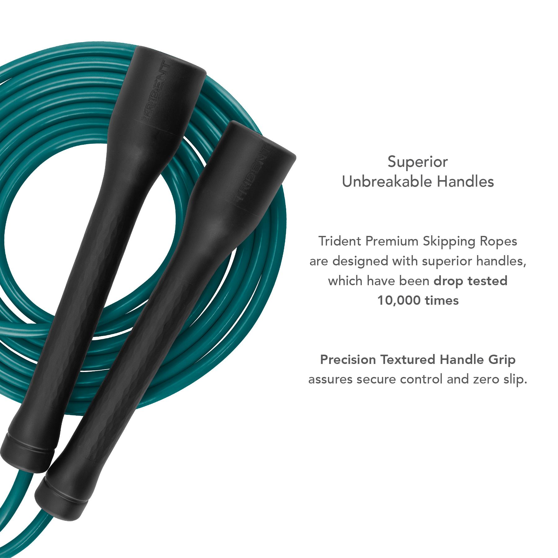 Trident Premium Skipping Rope - Pure Teal - Image 4