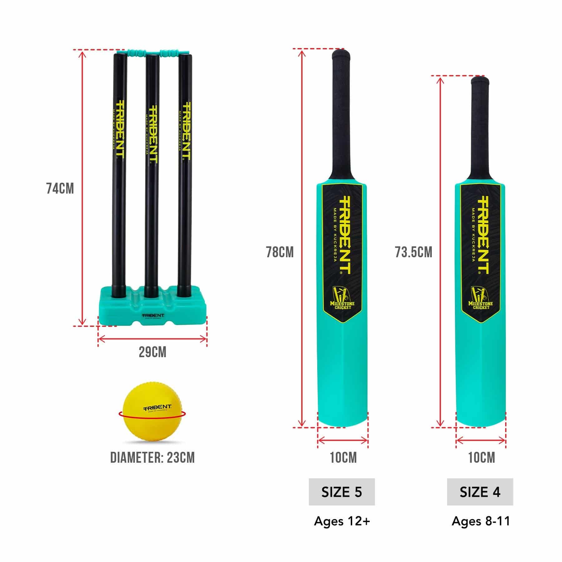 Trident Milestone Cricket Set - Image 5