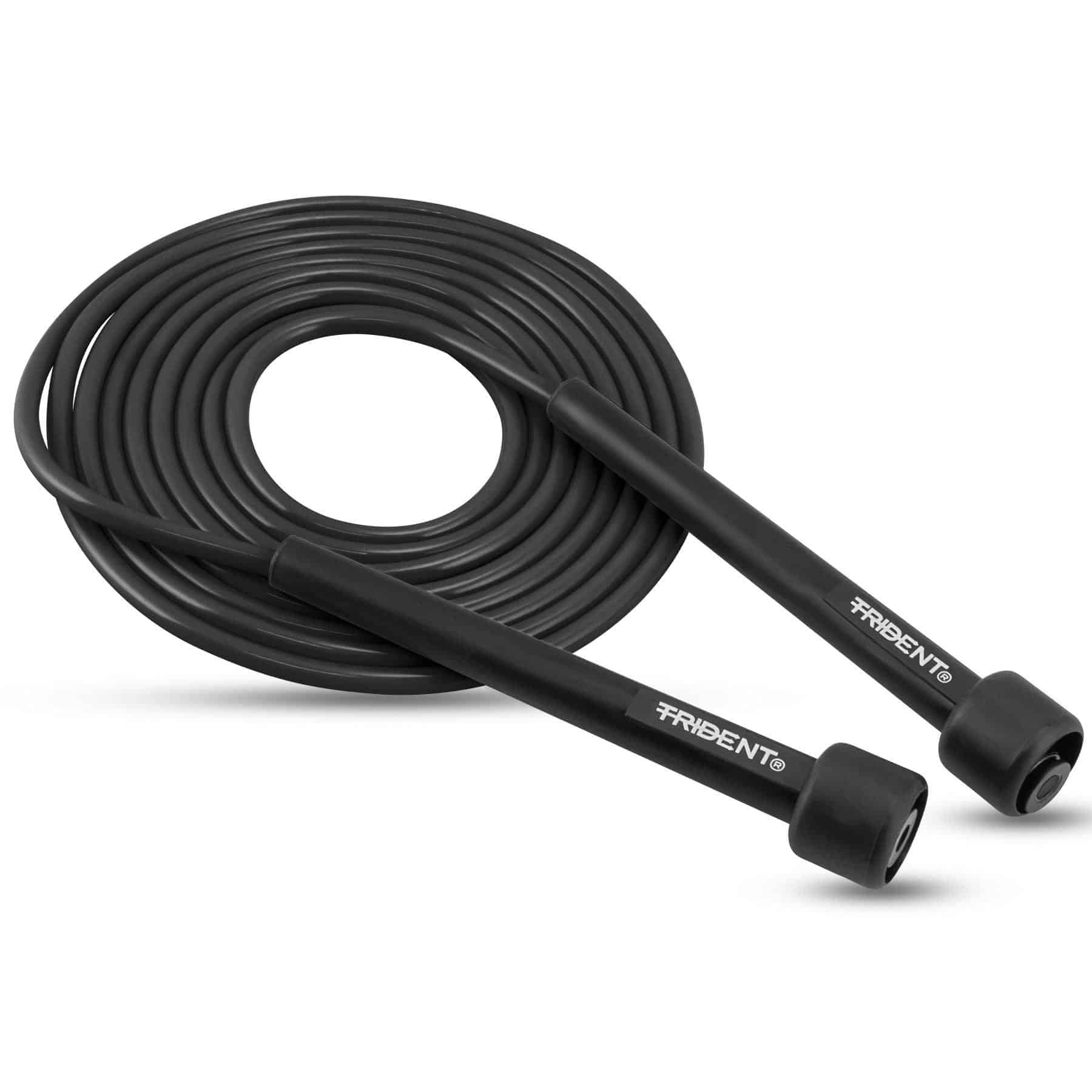 Trident Milestone Skipping Rope - Midnight Black