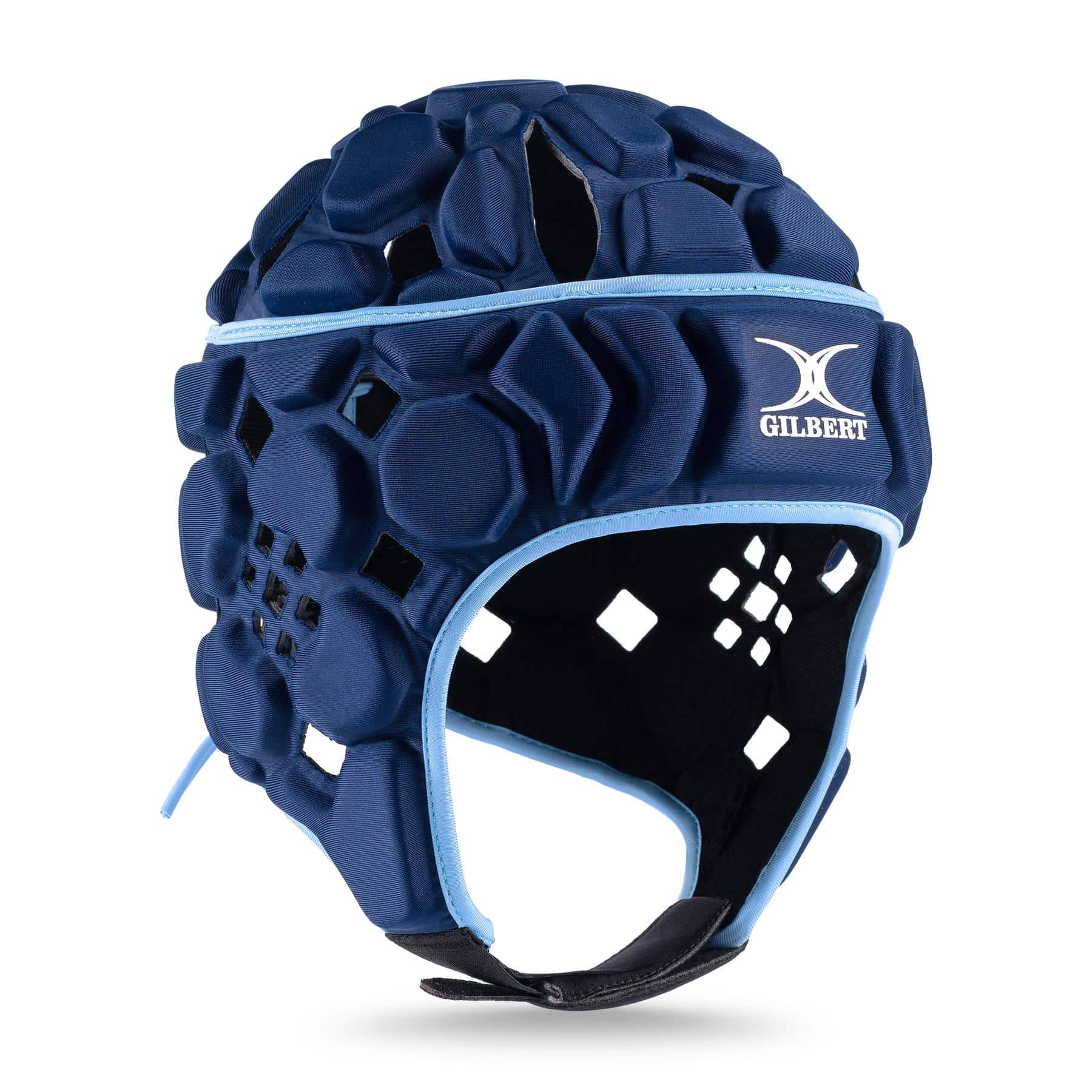 Gilbert Octane Headguard - Navy/Sky - Image 6