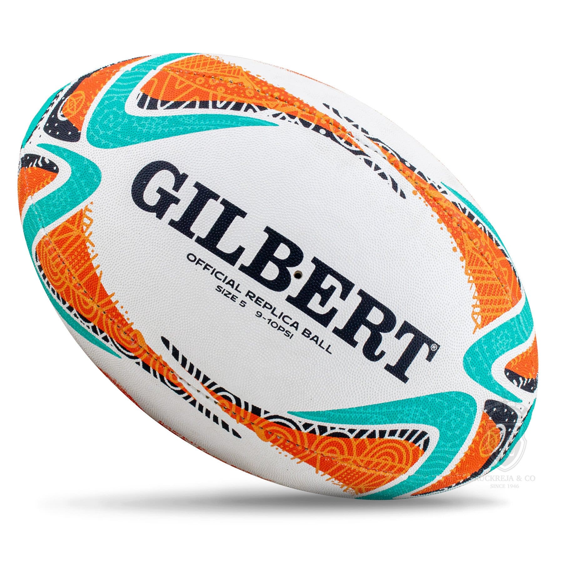 Gilbert RWC 2027 Official Replica Rugby Ball (Size 5, 4)